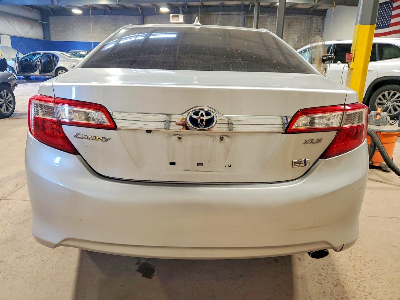 2013 Toyota Camry Hybrid Xle Silver vin: 4T1BD1FKXDU074449