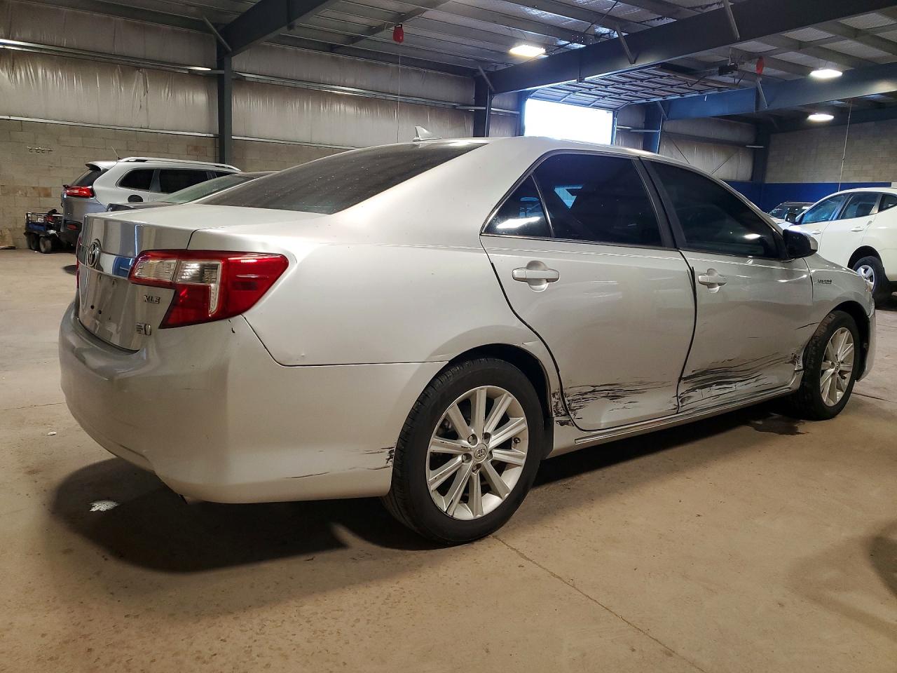 2013 Toyota Camry Hybrid Xle Silver vin: 4T1BD1FKXDU074449