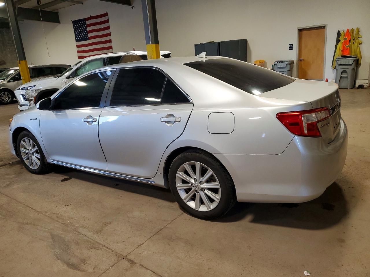 2013 Toyota Camry Hybrid Xle Silver vin: 4T1BD1FKXDU074449
