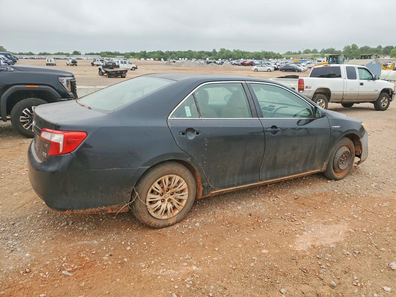 2013 Toyota Camry Hybrid Le Black vin: 4T1BD1FKXDU075908