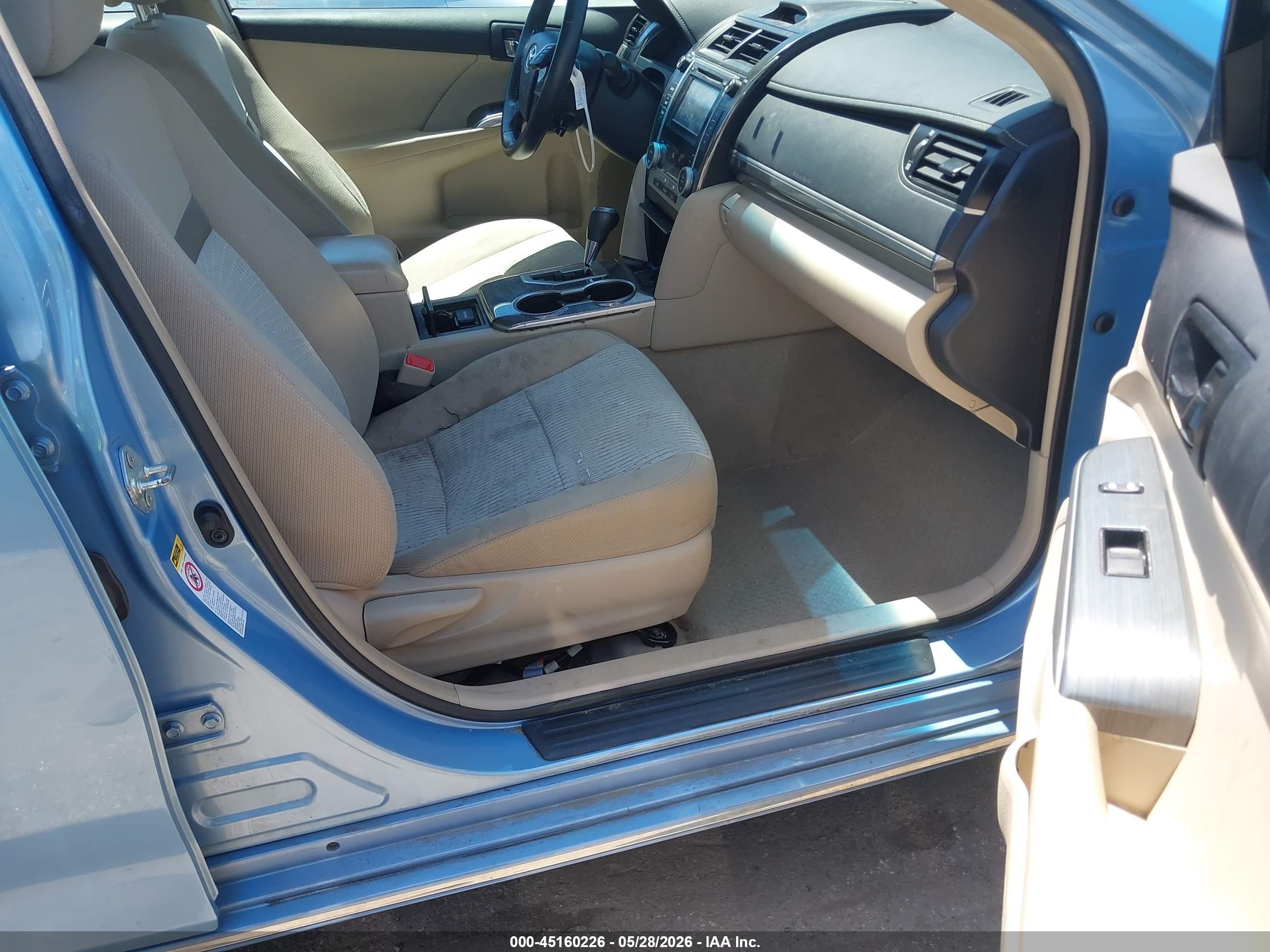 2013 Toyota Camry Hybrid Xle Синий vin: 4T1BD1FKXDU077058