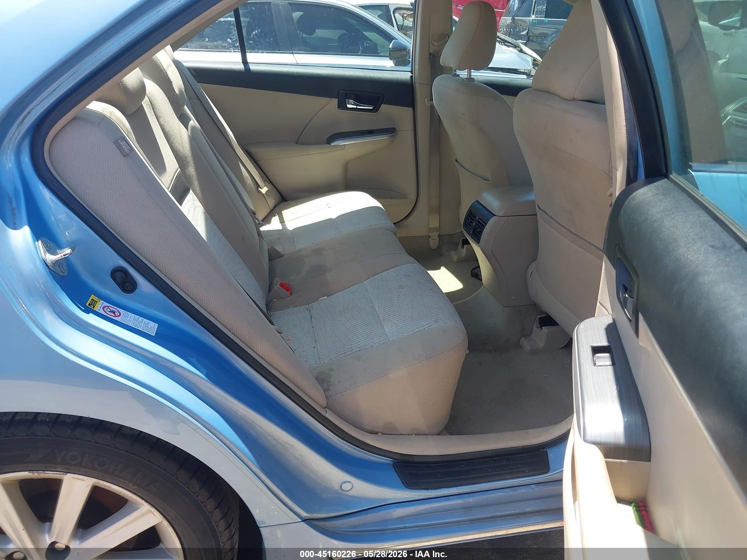 2013 Toyota Camry Hybrid Xle Синий vin: 4T1BD1FKXDU077058