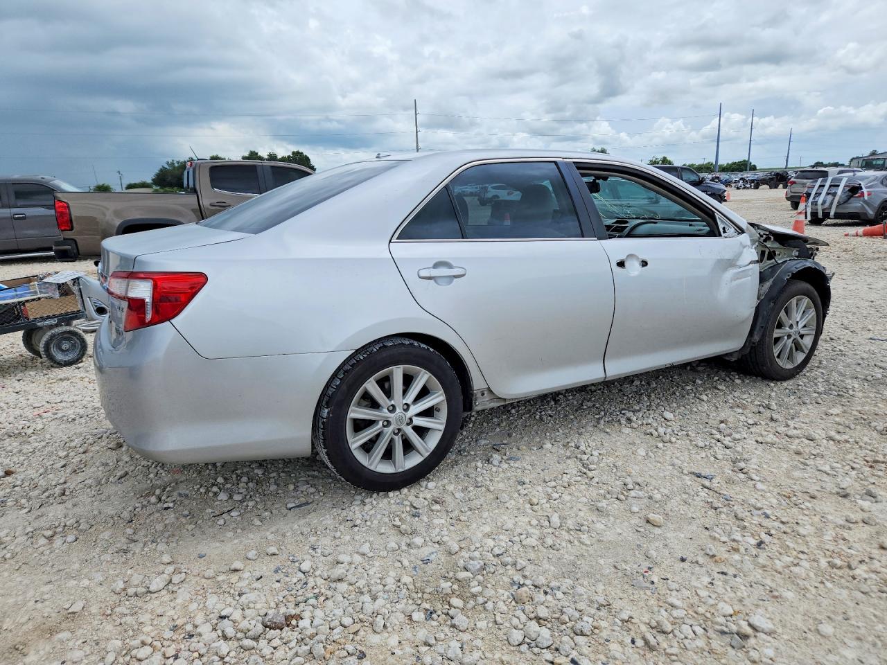 2013 Toyota Camry Hybrid Xle Silver vin: 4T1BD1FKXDU077397