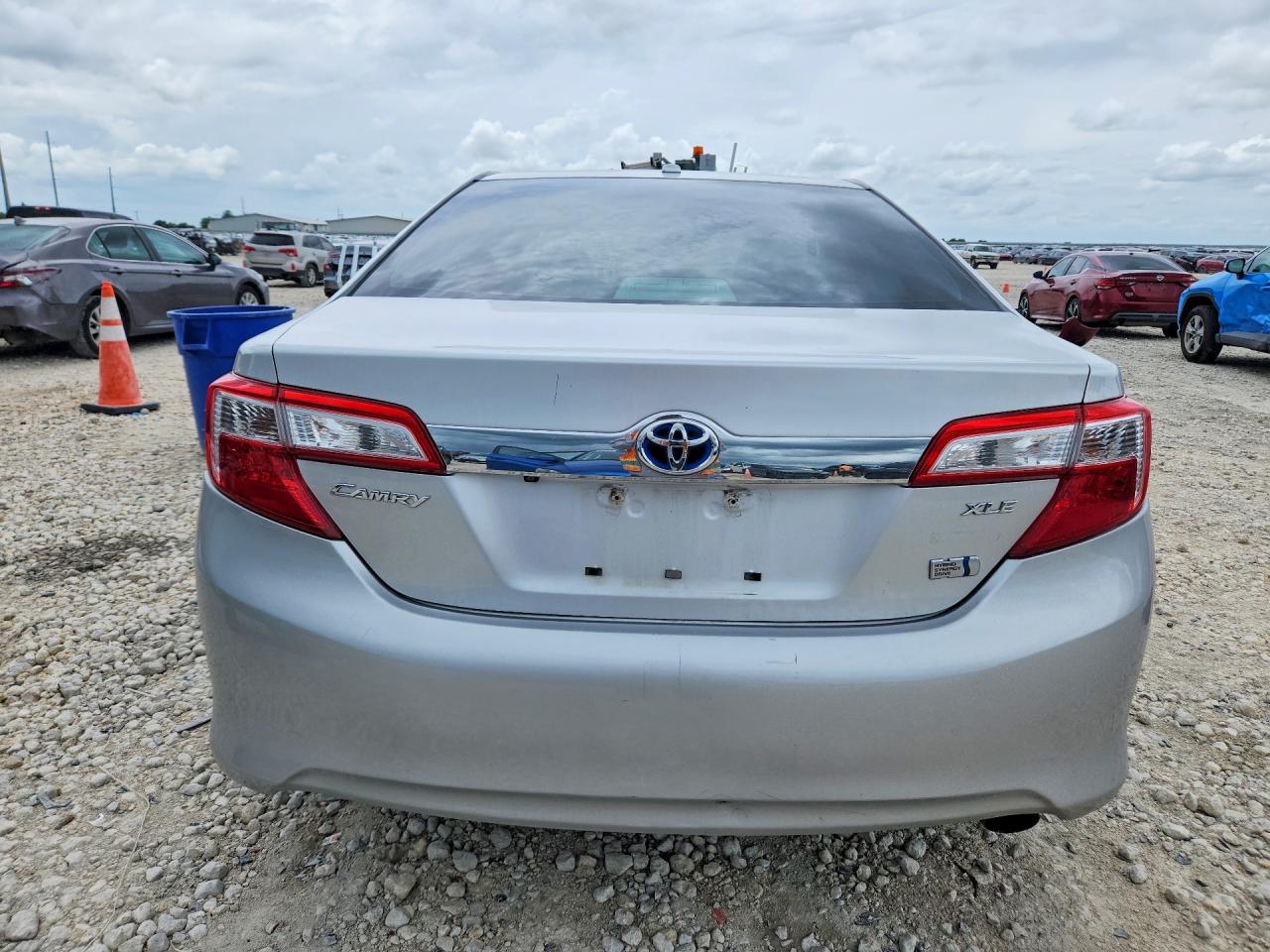 2013 Toyota Camry Hybrid Xle Silver vin: 4T1BD1FKXDU077397