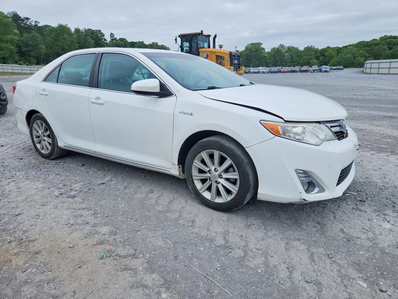 2013 Toyota Camry Hybrid Xle Белый vin: 4T1BD1FKXDU078601