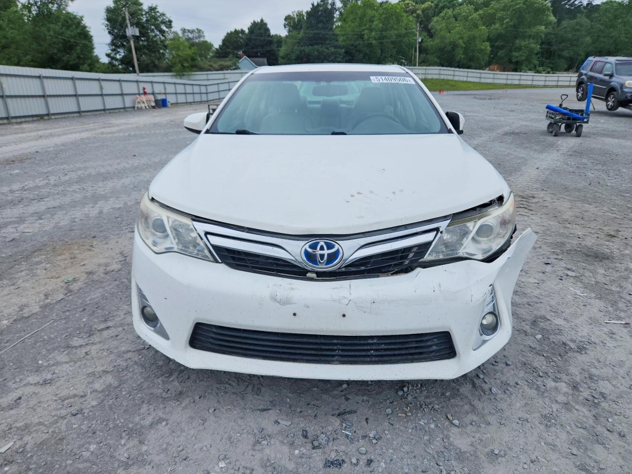 2013 Toyota Camry Hybrid Xle Белый vin: 4T1BD1FKXDU078601