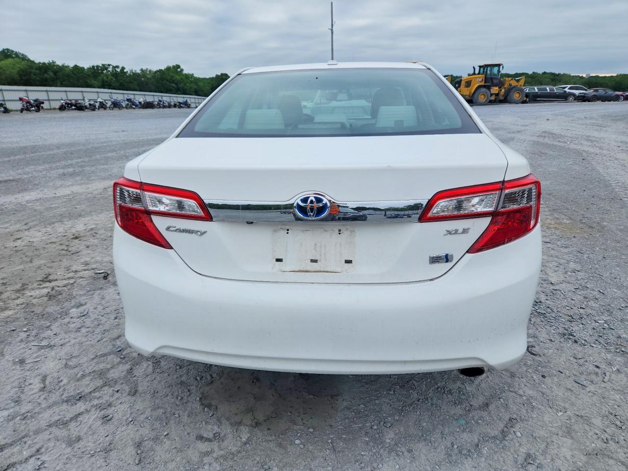 2013 Toyota Camry Hybrid Xle Белый vin: 4T1BD1FKXDU078601