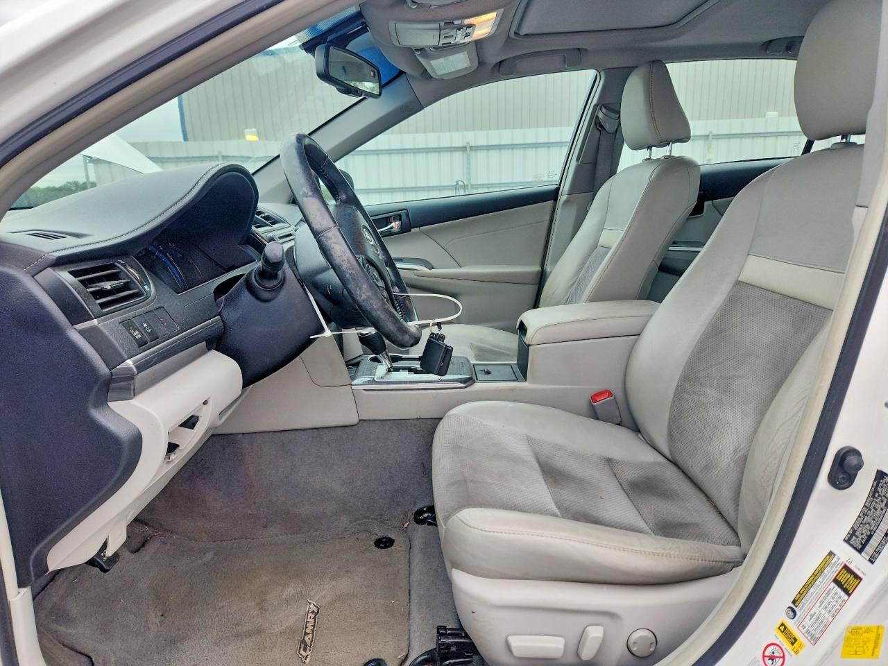 2013 Toyota Camry Hybrid Xle Белый vin: 4T1BD1FKXDU078601
