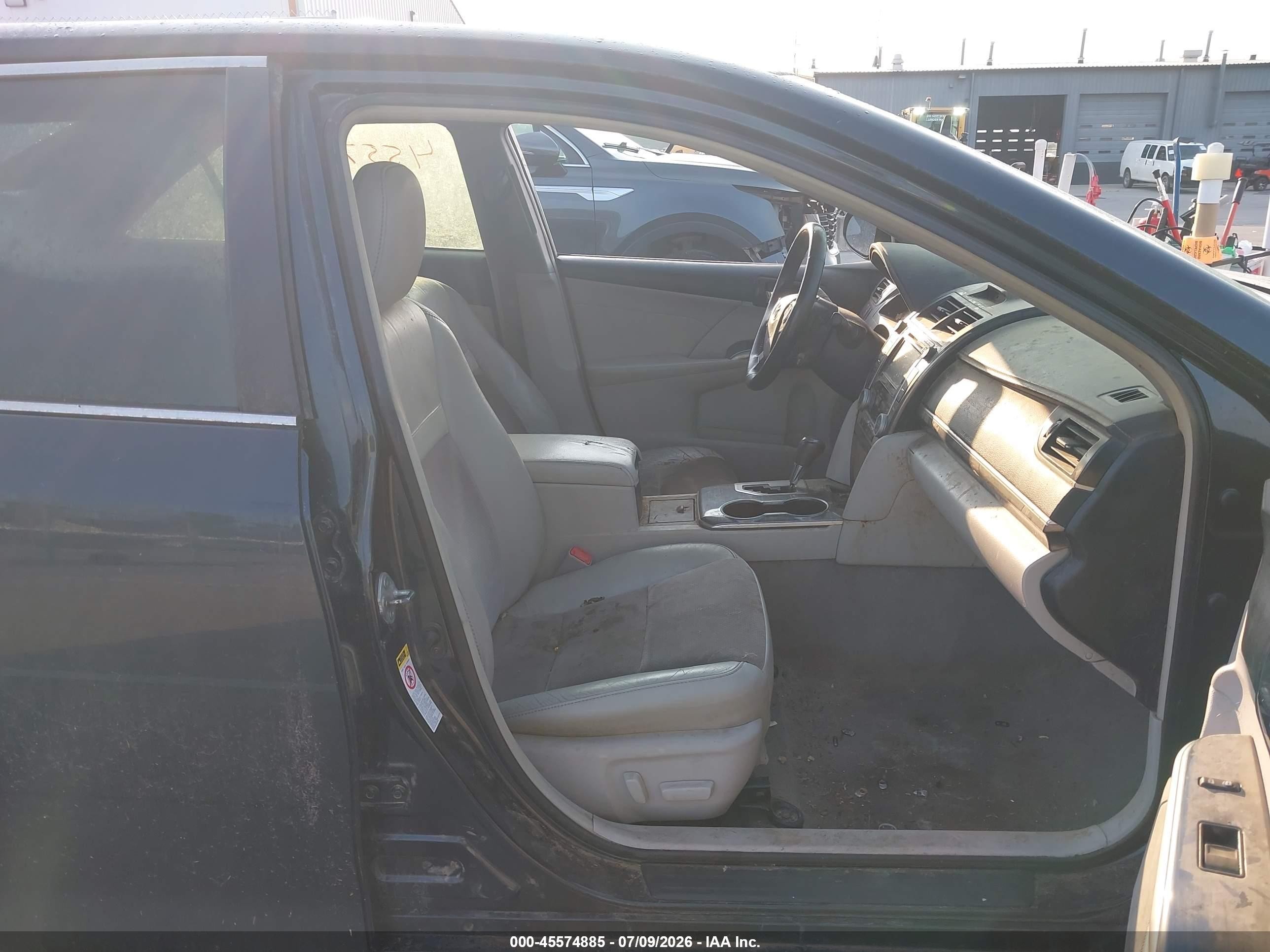 2013 Toyota Camry Hybrid Xle Gray vin: 4T1BD1FKXDU084589