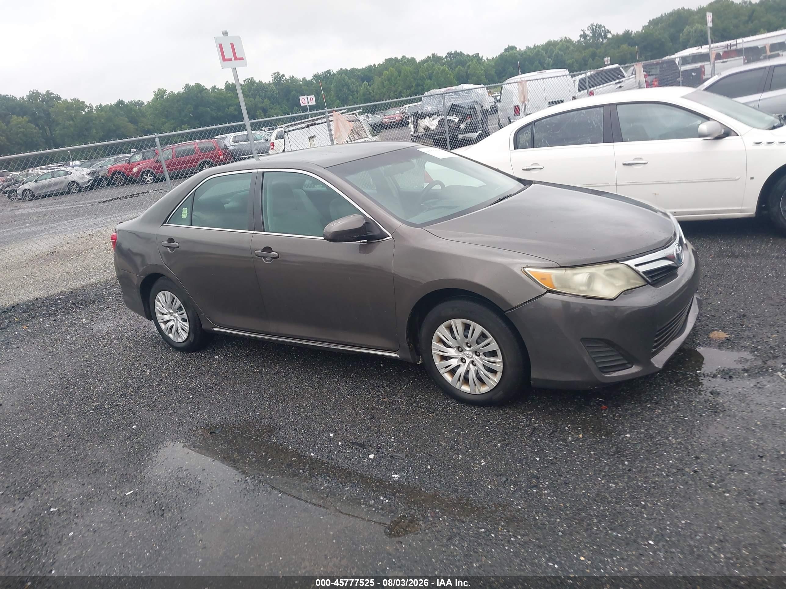 2013 Toyota Camry Hybrid Le Gray vin: 4T1BD1FKXDU085452