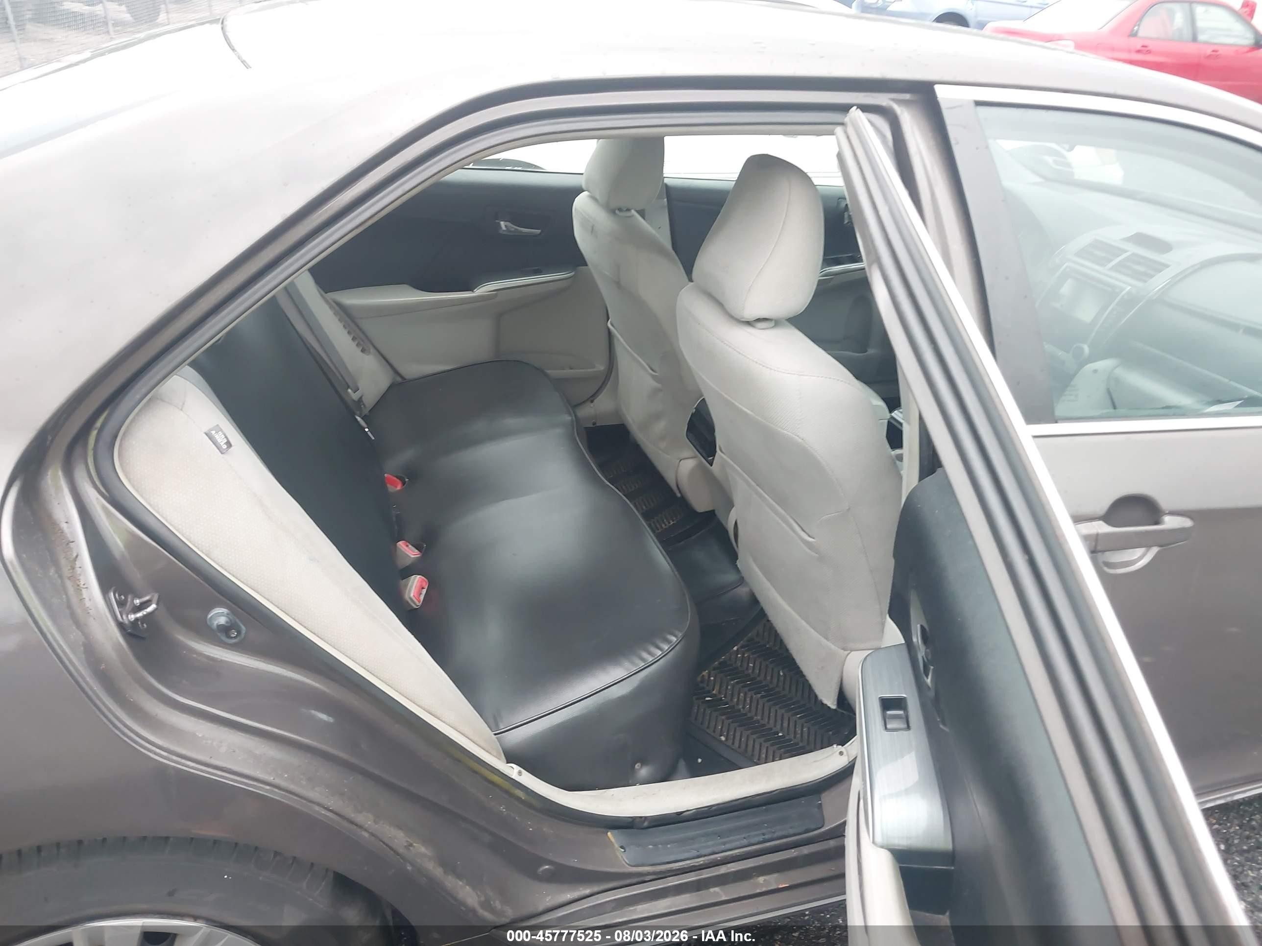 2013 Toyota Camry Hybrid Le Gray vin: 4T1BD1FKXDU085452