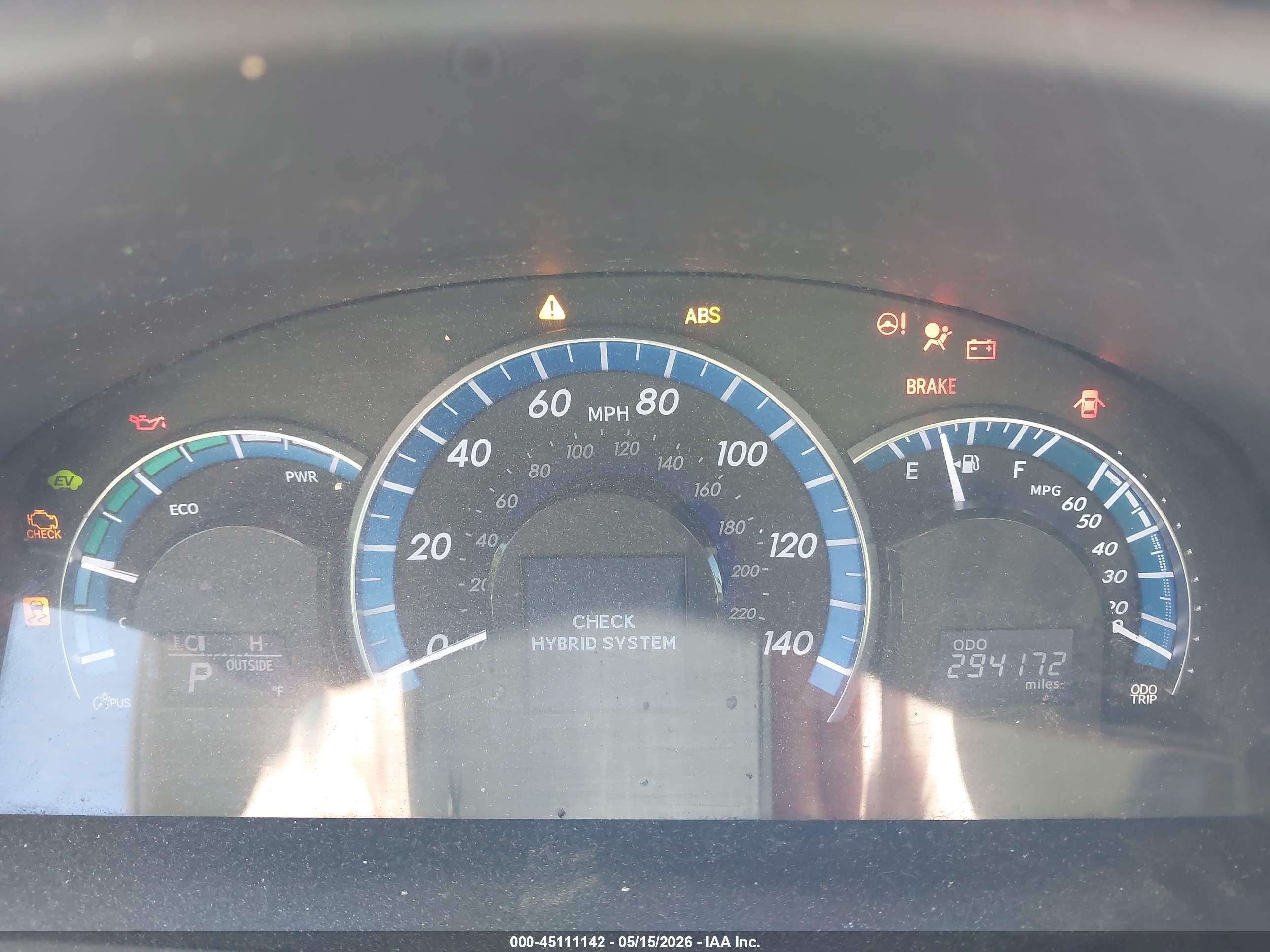 2013 Toyota Camry Hybrid Xle Gray vin: 4T1BD1FKXDU090599