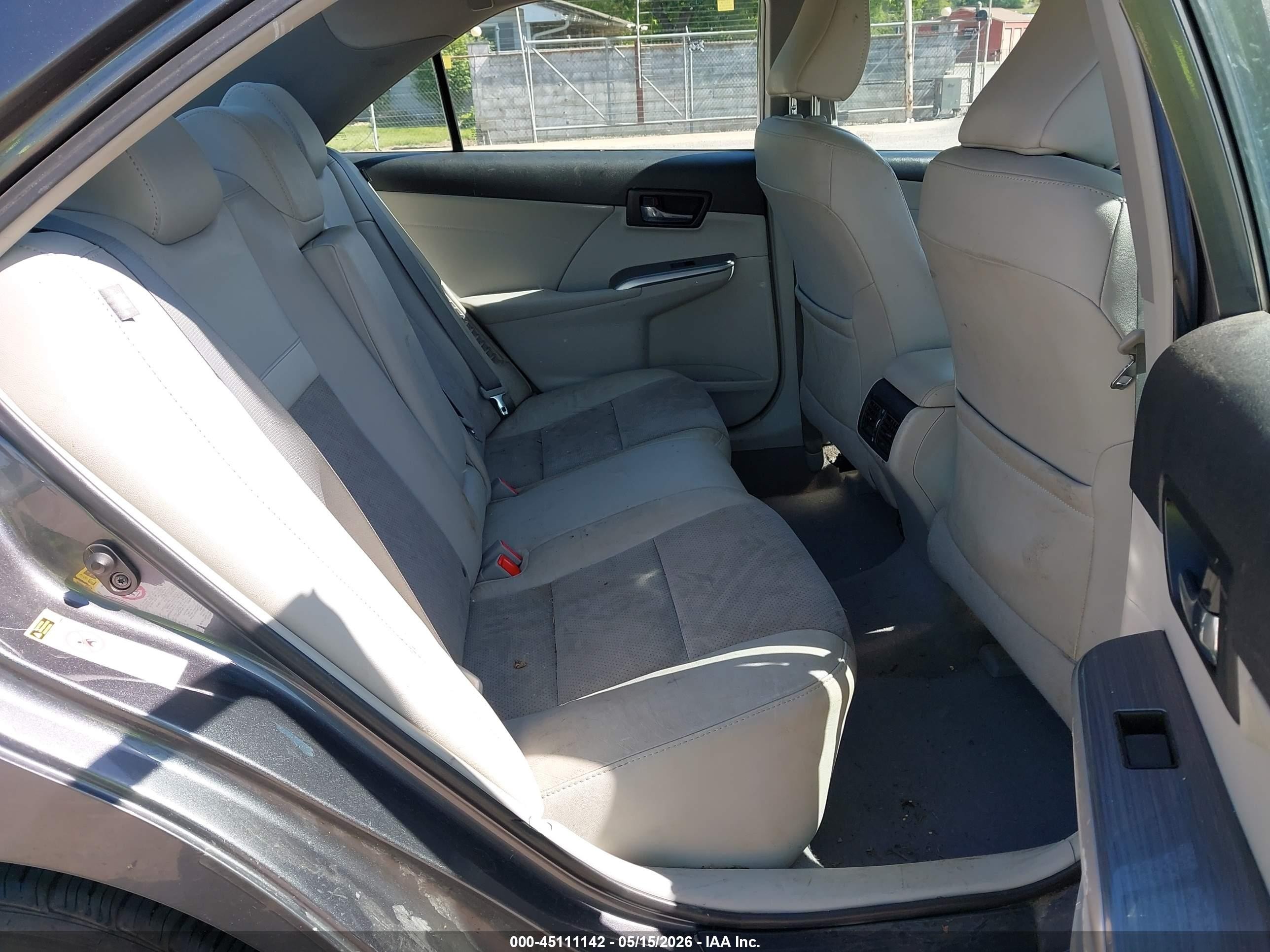 2013 Toyota Camry Hybrid Xle Gray vin: 4T1BD1FKXDU090599