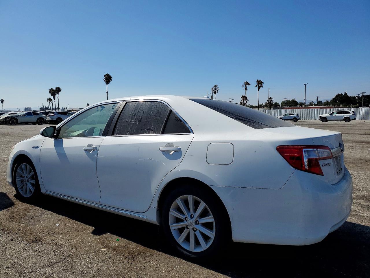 2013 Toyota Camry Hybrid Xle White vin: 4T1BD1FKXDU090781