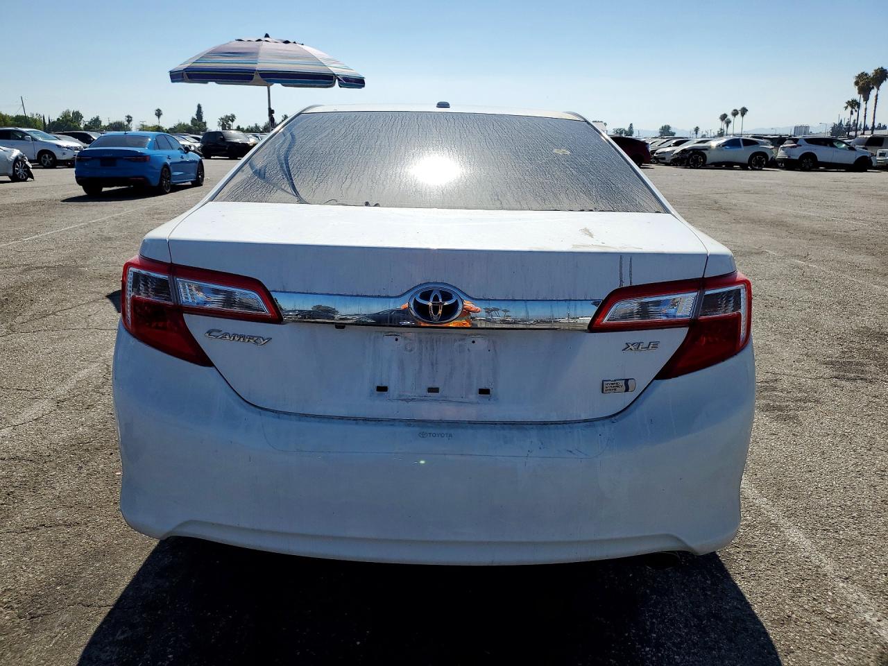 2013 Toyota Camry Hybrid Xle White vin: 4T1BD1FKXDU090781