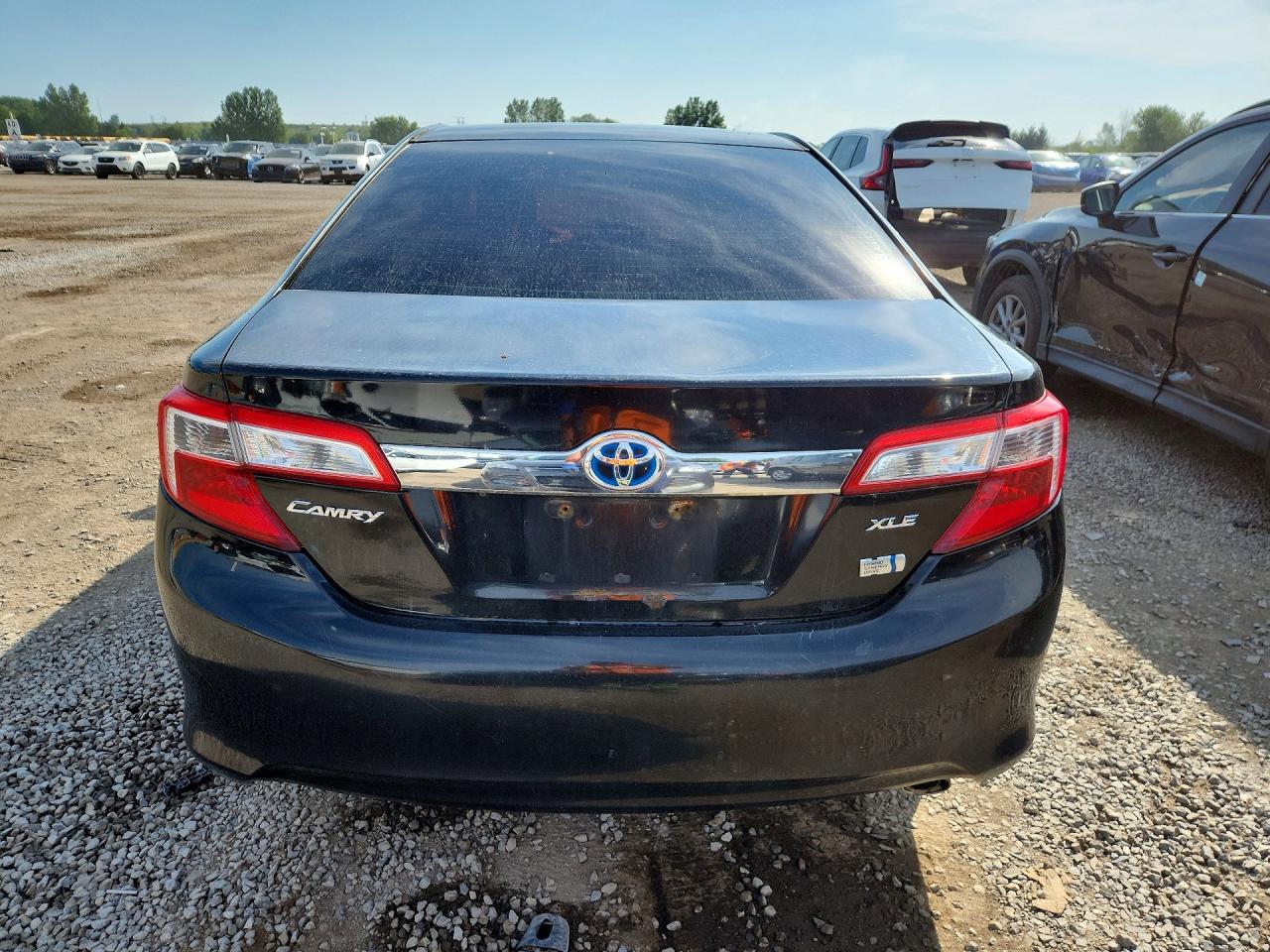 2014 Toyota Camry Hybrid Le Black vin: 4T1BD1FKXEU099921