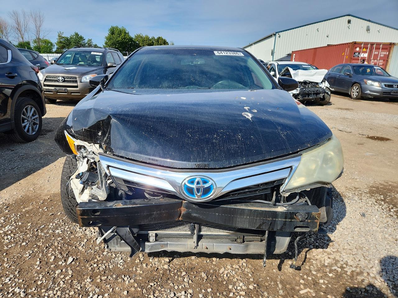 2014 Toyota Camry Hybrid Le Black vin: 4T1BD1FKXEU099921