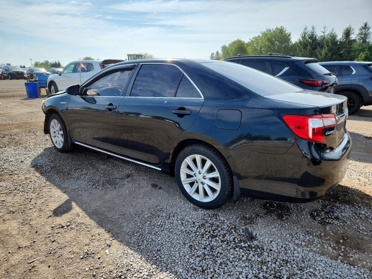 2014 Toyota Camry Hybrid Le Black vin: 4T1BD1FKXEU099921