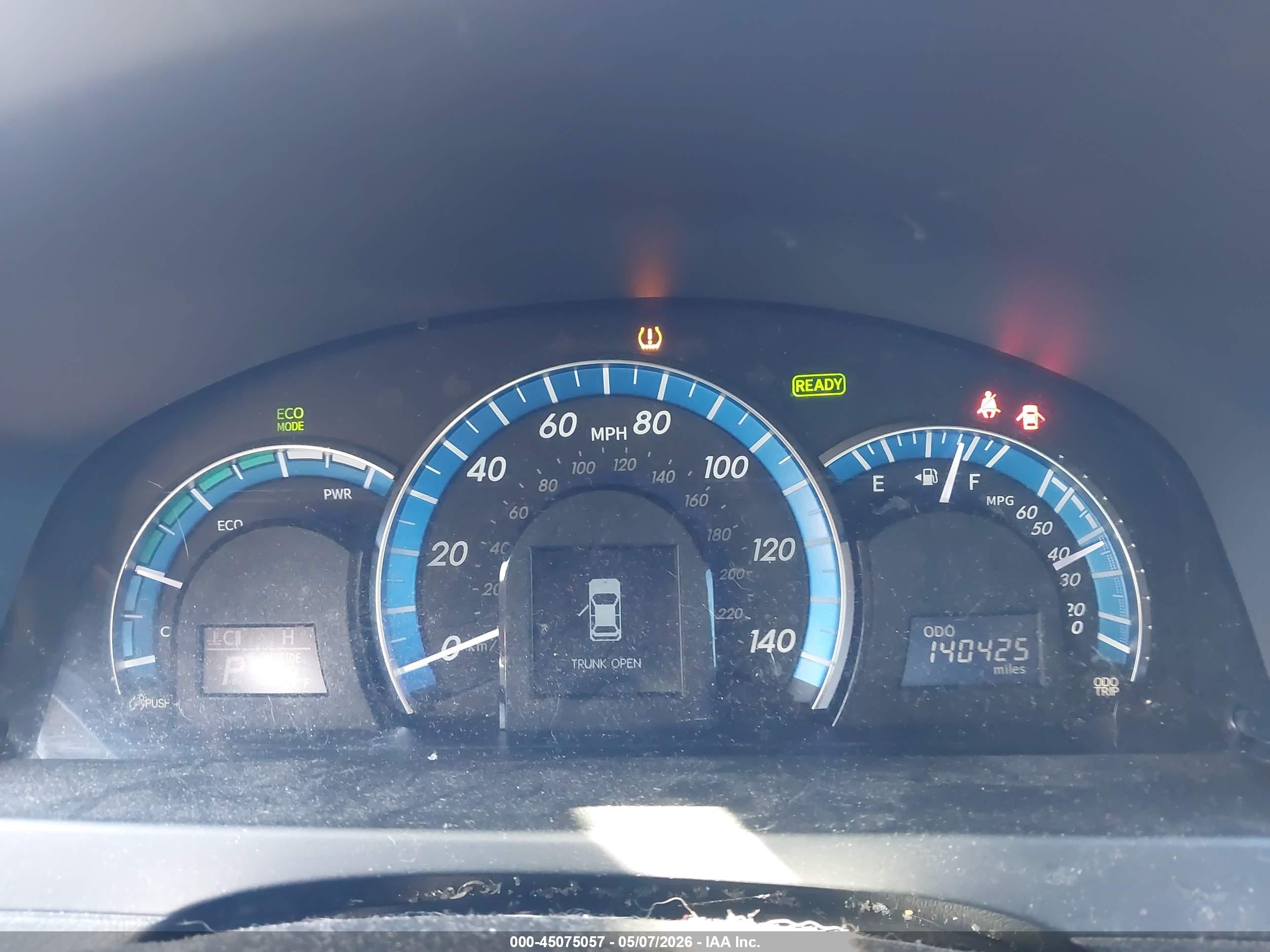 2014 Toyota Camry Hybrid Xle Серый vin: 4T1BD1FKXEU113378