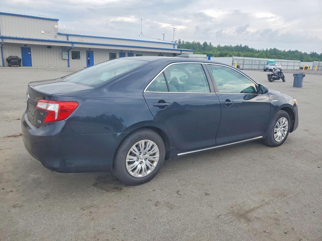 2014 Toyota Camry Hybrid Le Black vin: 4T1BD1FKXEU123232