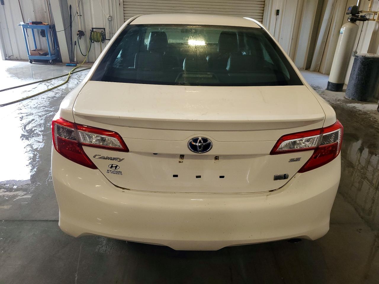 2014 Toyota Camry Hybrid Se White vin: 4T1BD1FKXEU127832