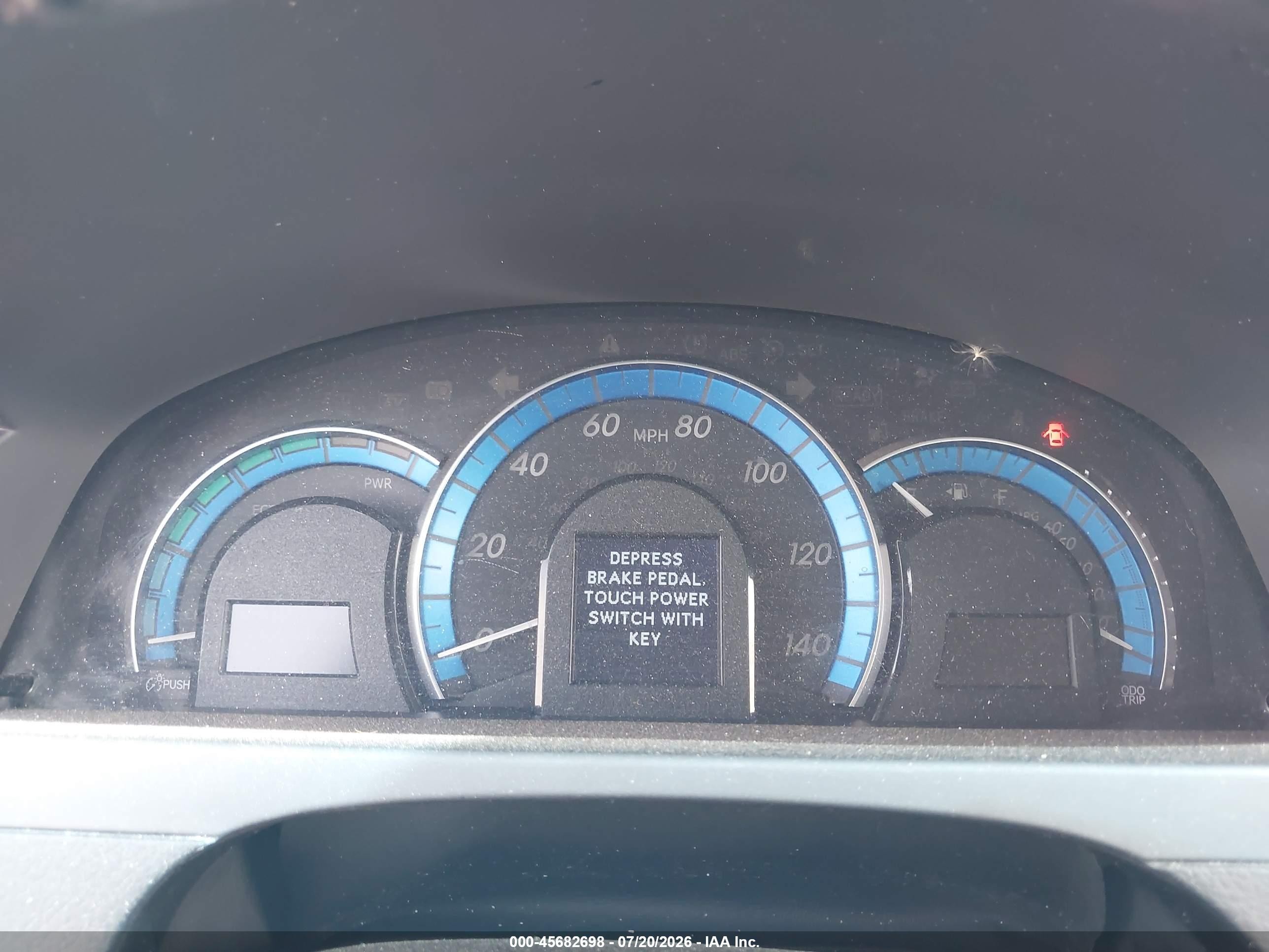 2014 Toyota Camry Hybrid Xle Blue vin: 4T1BD1FKXEU131962
