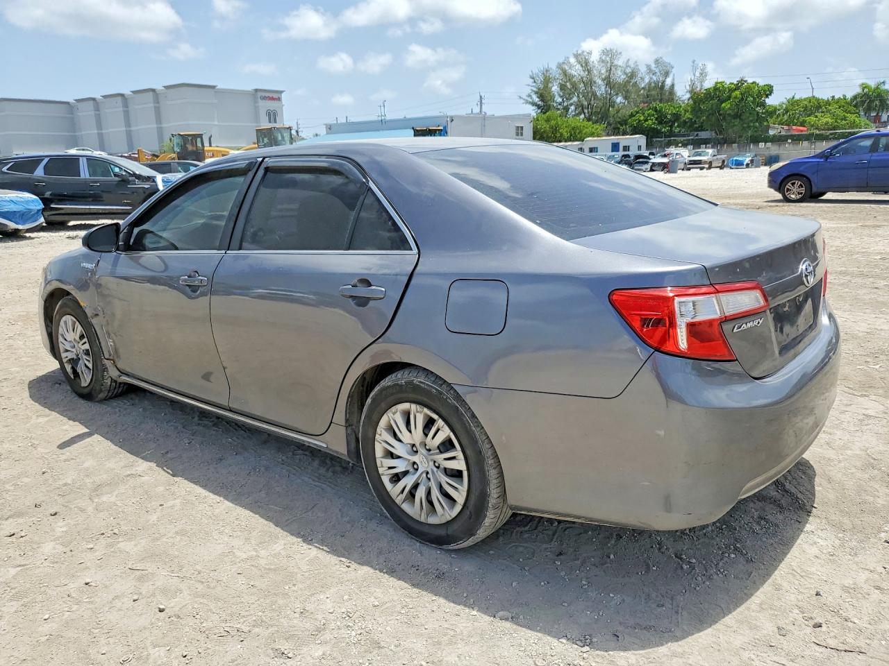2014 Toyota Camry Hybrid Le Silver vin: 4T1BD1FKXEU133484