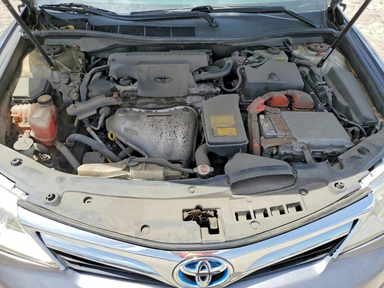 2014 Toyota Camry Hybrid Le Silver vin: 4T1BD1FKXEU133484