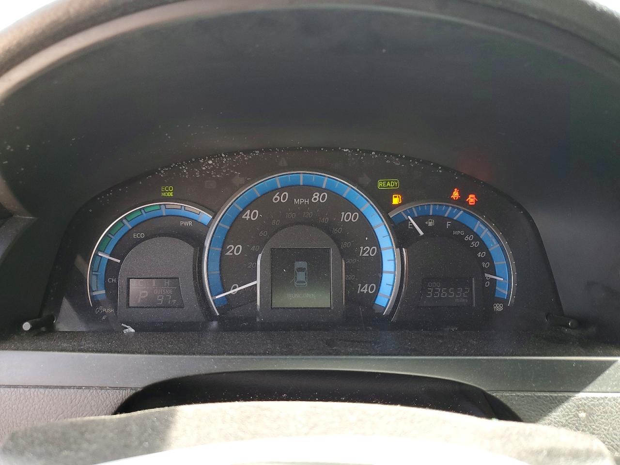 2014 Toyota Camry Hybrid Le Silver vin: 4T1BD1FKXEU133484