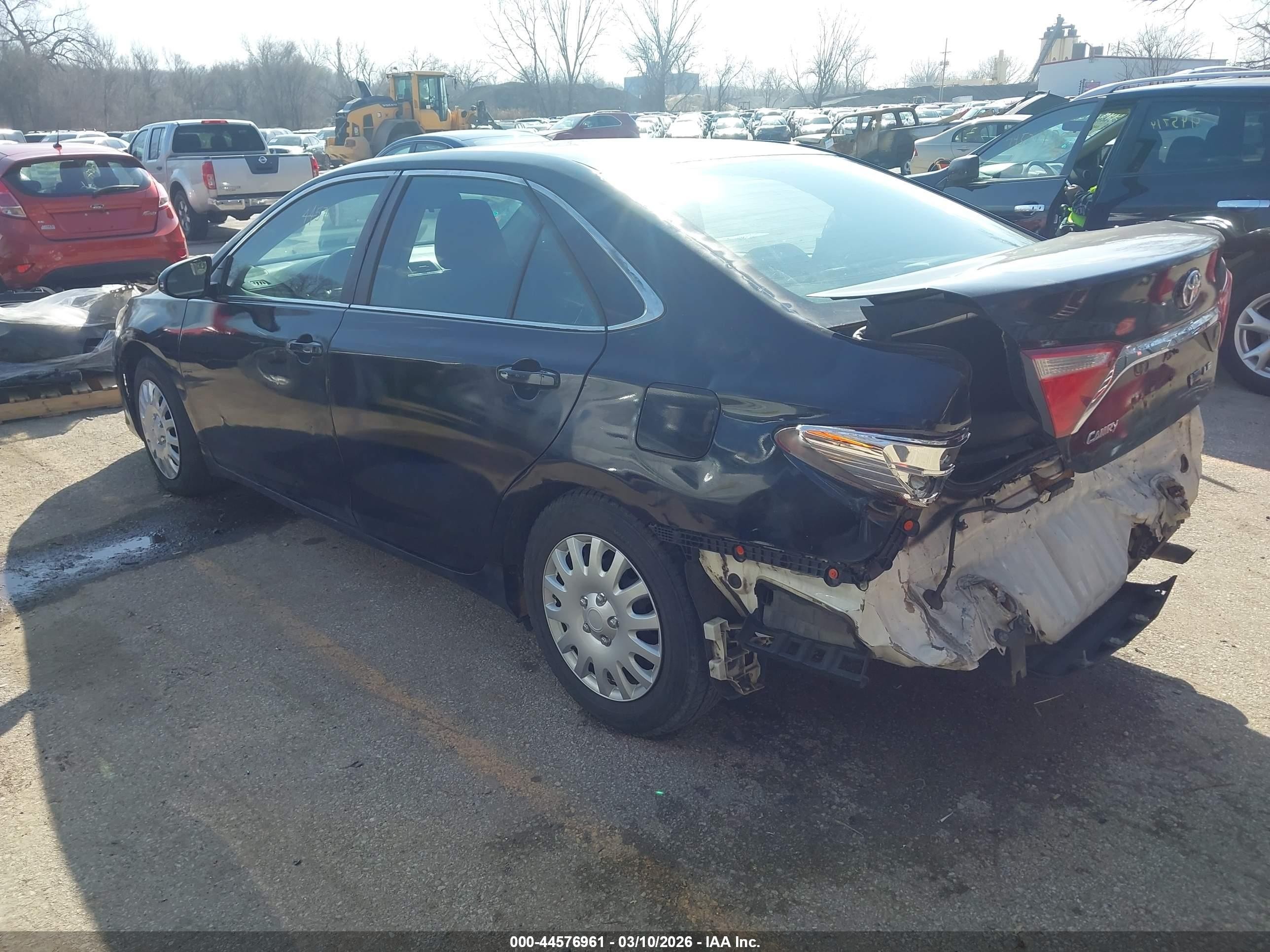 2015 Toyota Camry Hybrid Le Black vin: 4T1BD1FKXFU142784