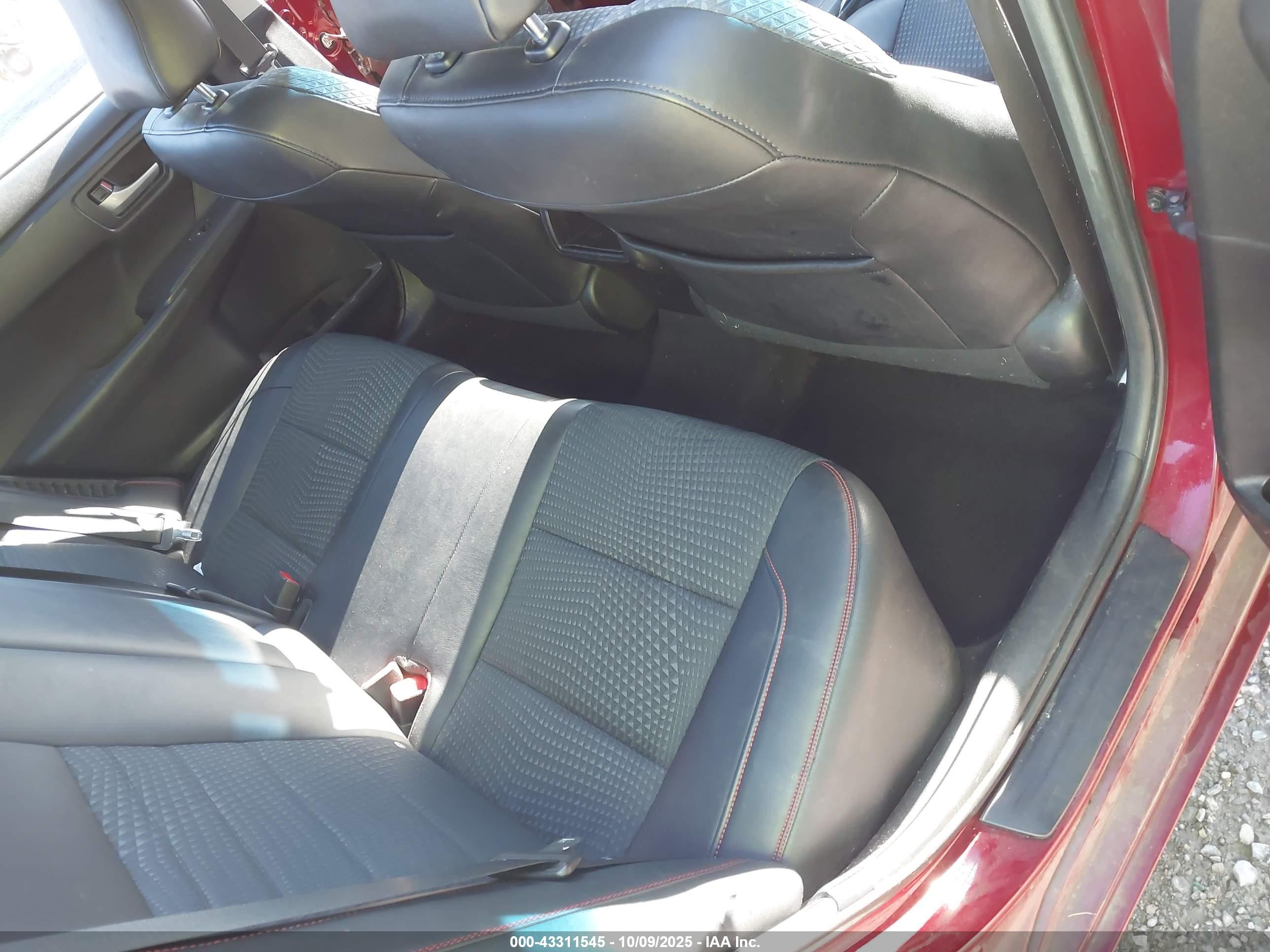 2015 Toyota Camry Hybrid Se Burgundy vin: 4T1BD1FKXFU144163