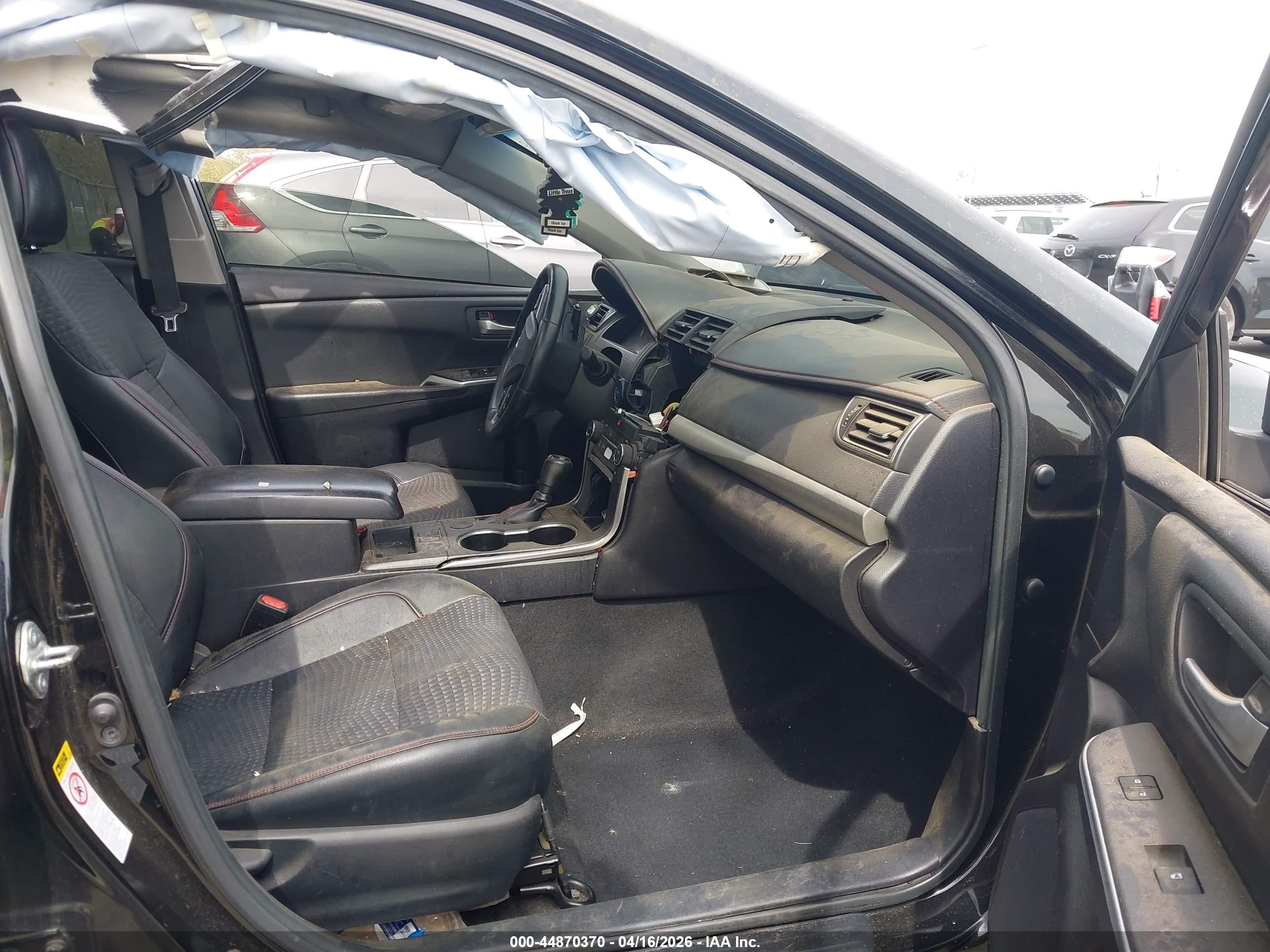 2015 Toyota Camry Hybrid Se Black vin: 4T1BD1FKXFU146186