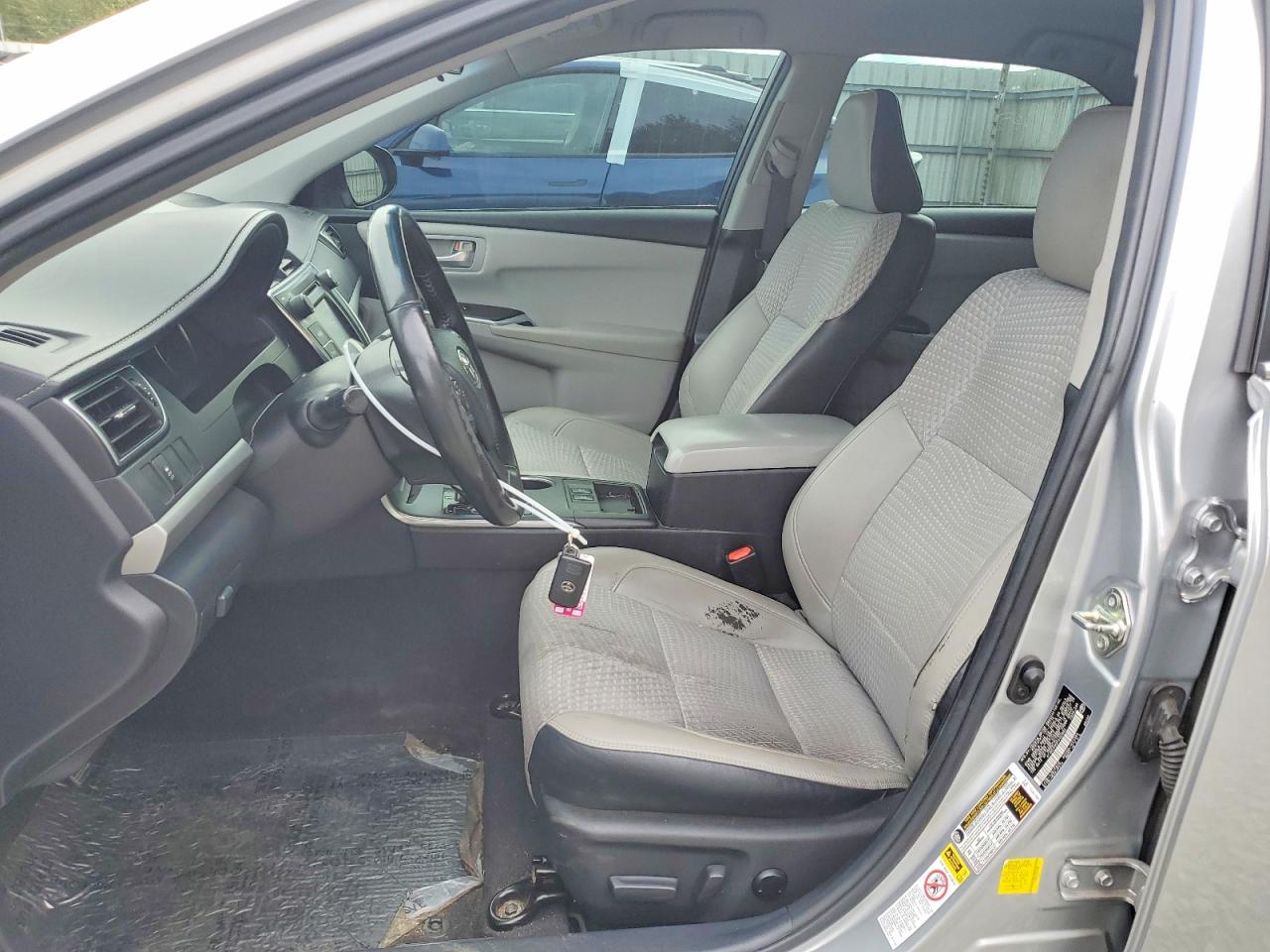 2015 Toyota Camry Hybrid Se Silver vin: 4T1BD1FKXFU153882