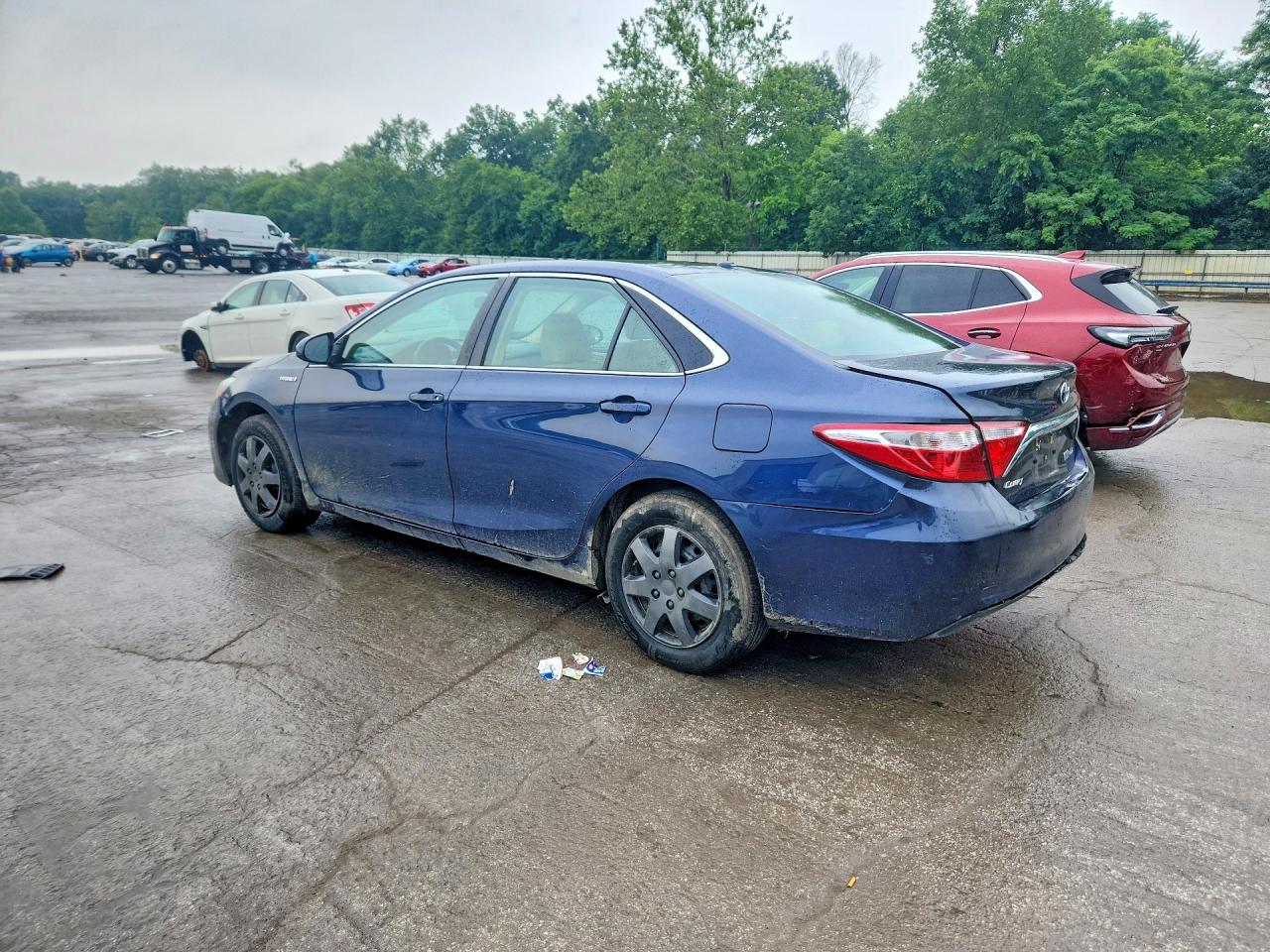 2015 Toyota Camry Hybrid Le Синий vin: 4T1BD1FKXFU174974