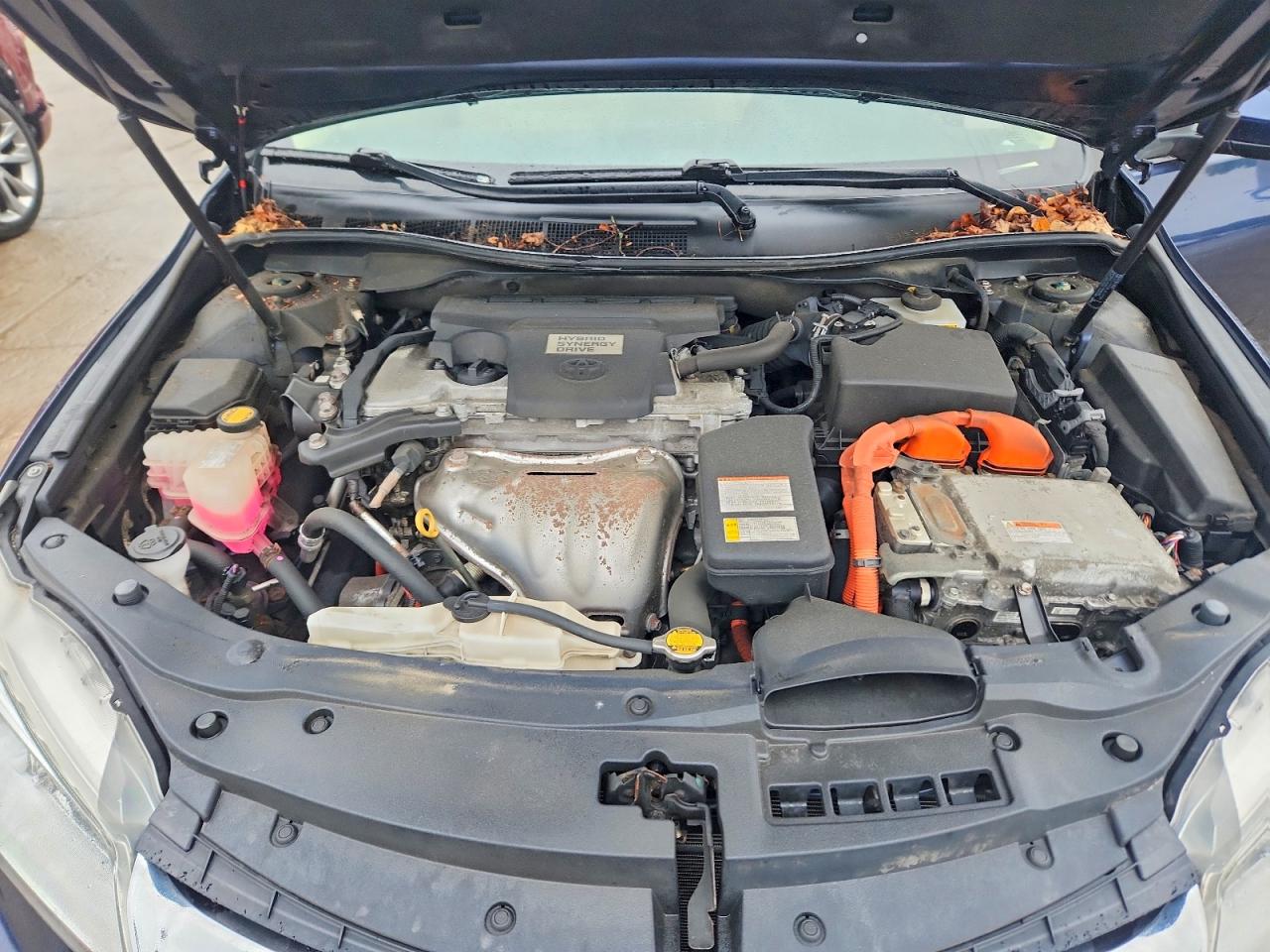 2015 Toyota Camry Hybrid Le Синий vin: 4T1BD1FKXFU174974