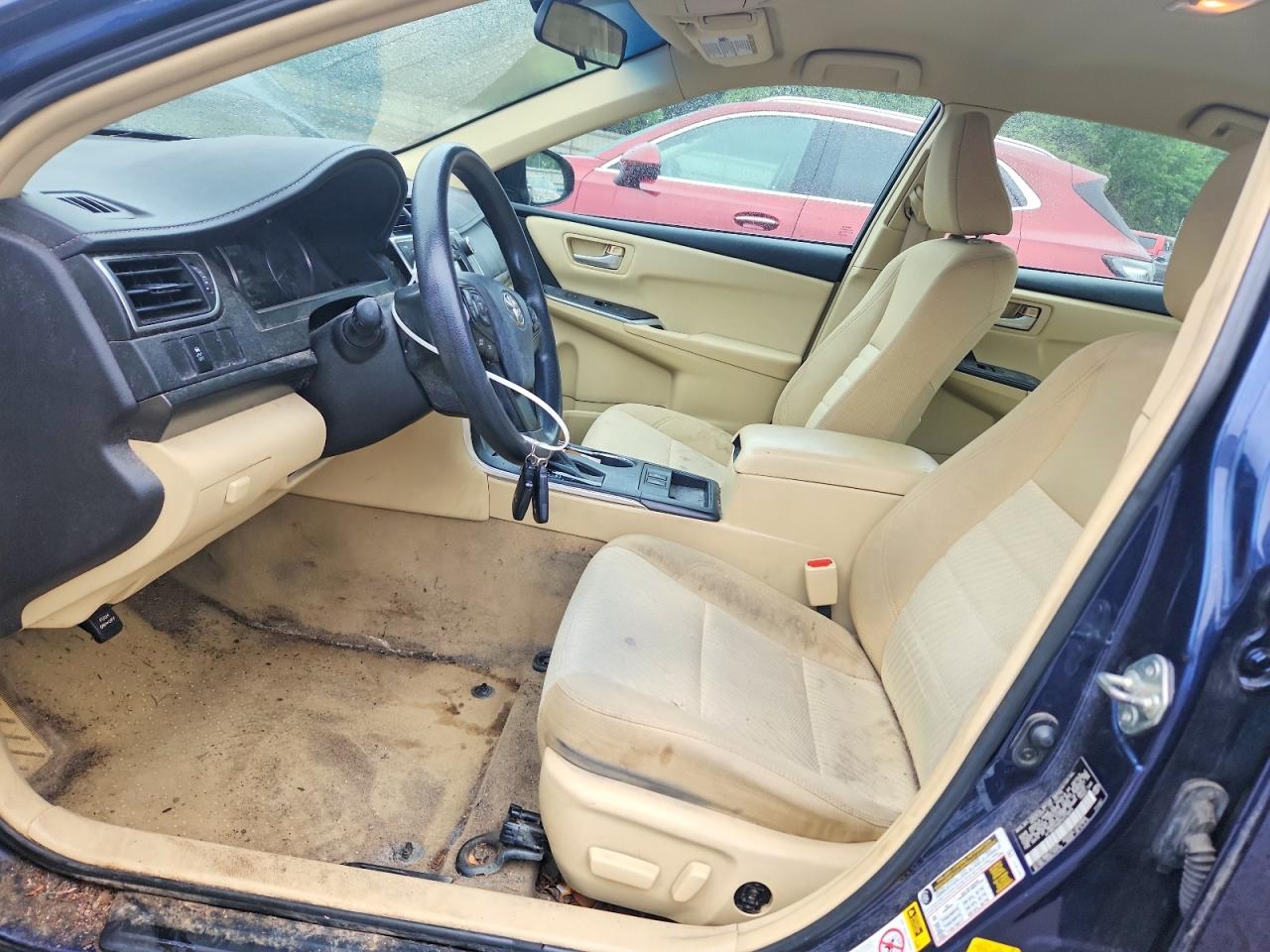 2015 Toyota Camry Hybrid Le Синий vin: 4T1BD1FKXFU174974