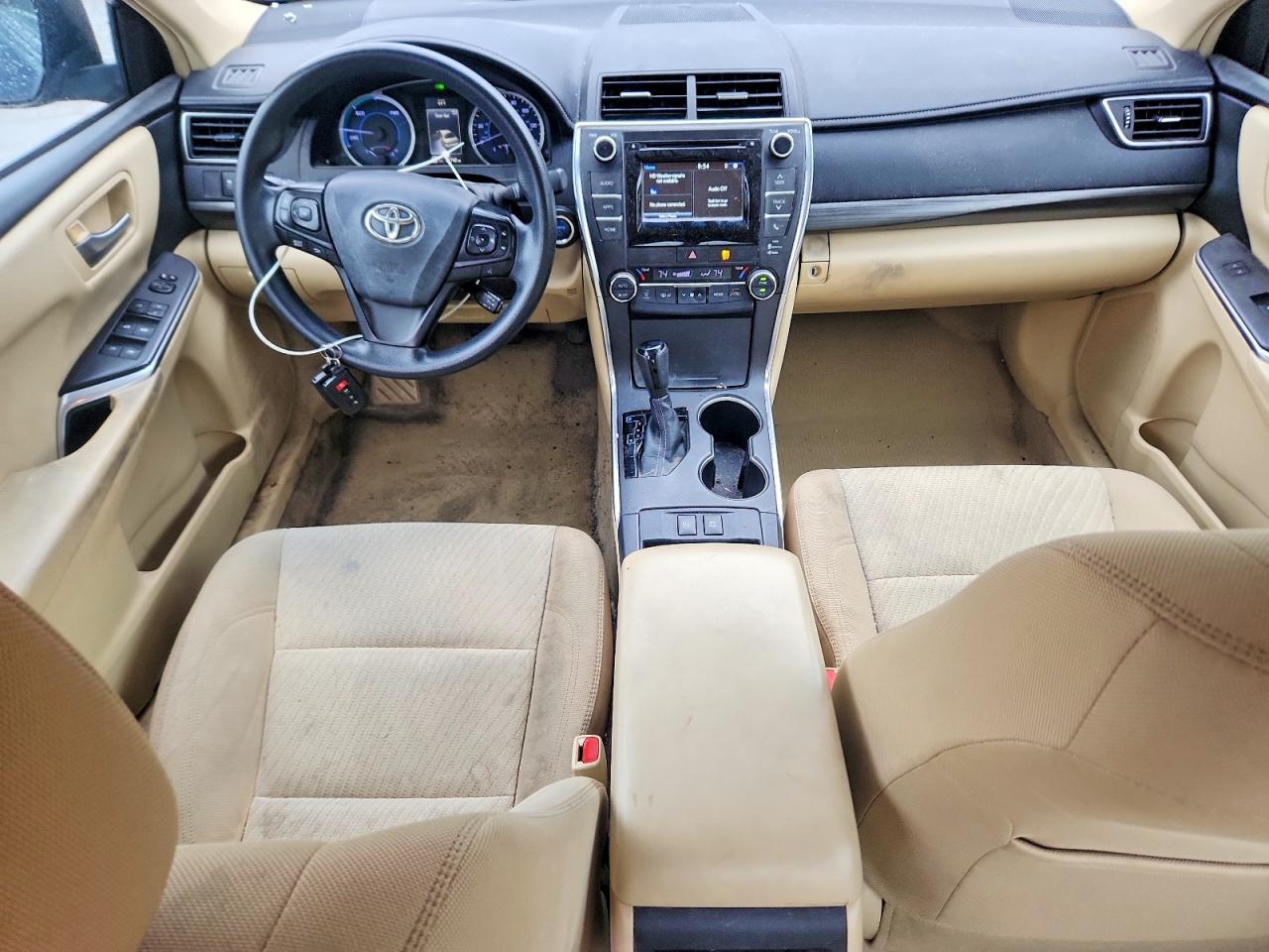 2015 Toyota Camry Hybrid Le Синий vin: 4T1BD1FKXFU174974