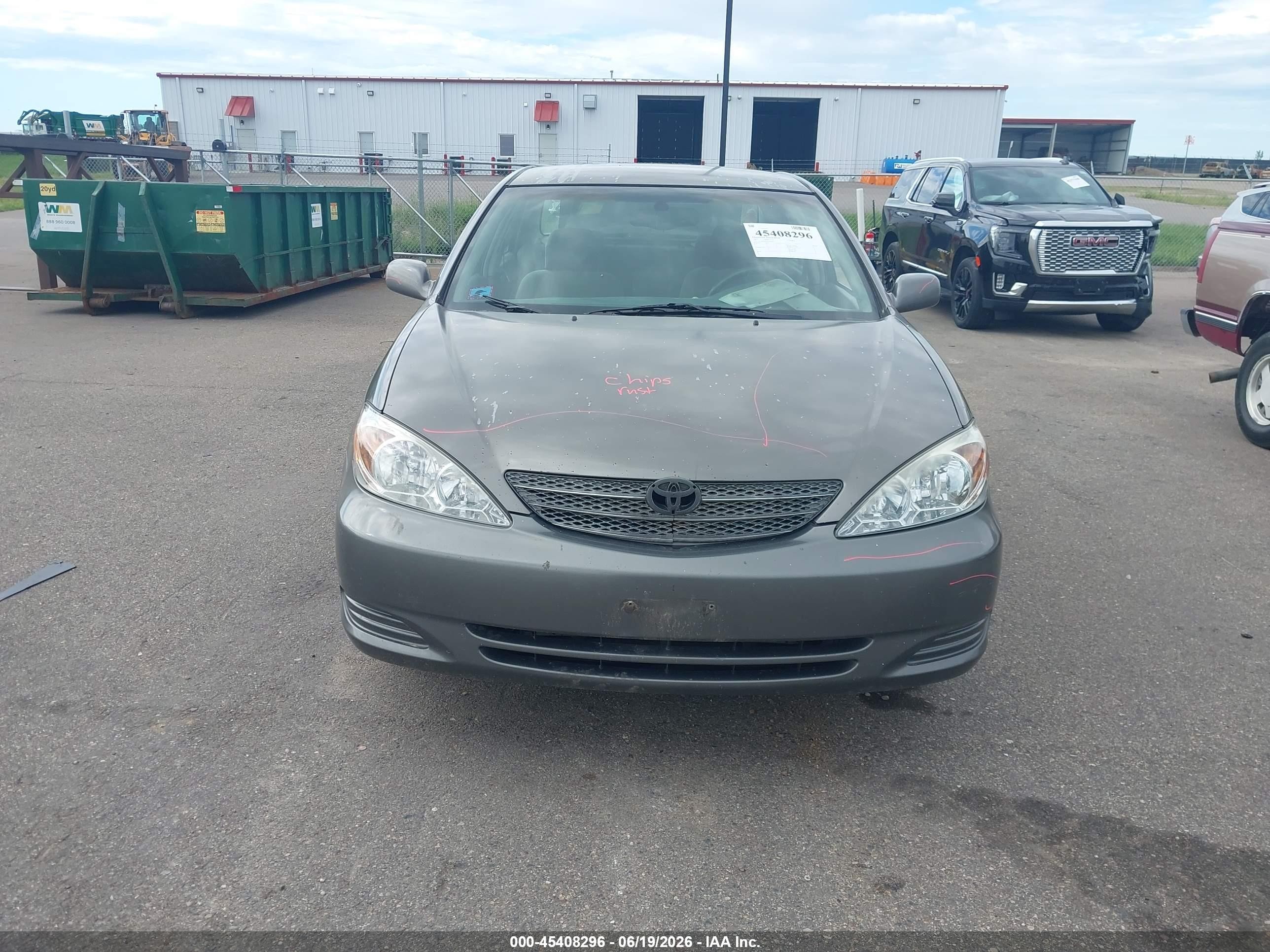 2002 Toyota Camry Xle Silver vin: 4T1BE30K02U566664