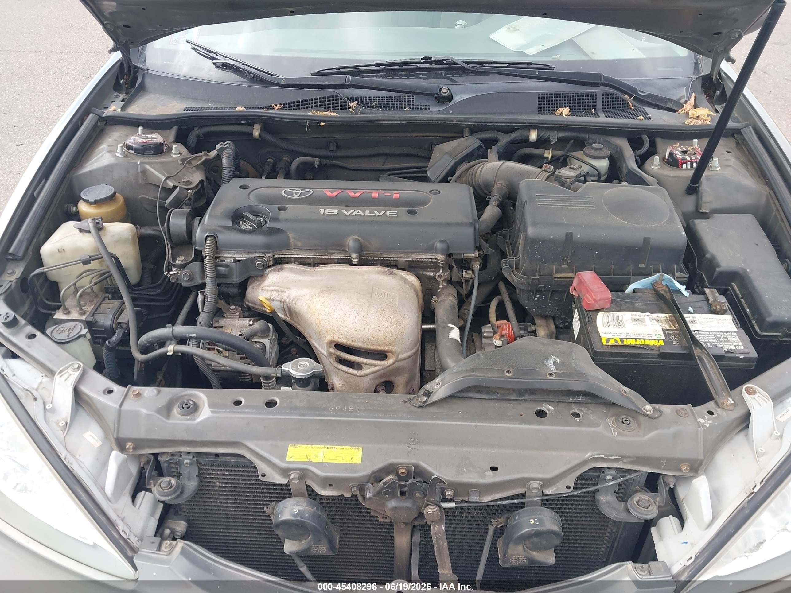 2002 Toyota Camry Xle Silver vin: 4T1BE30K02U566664