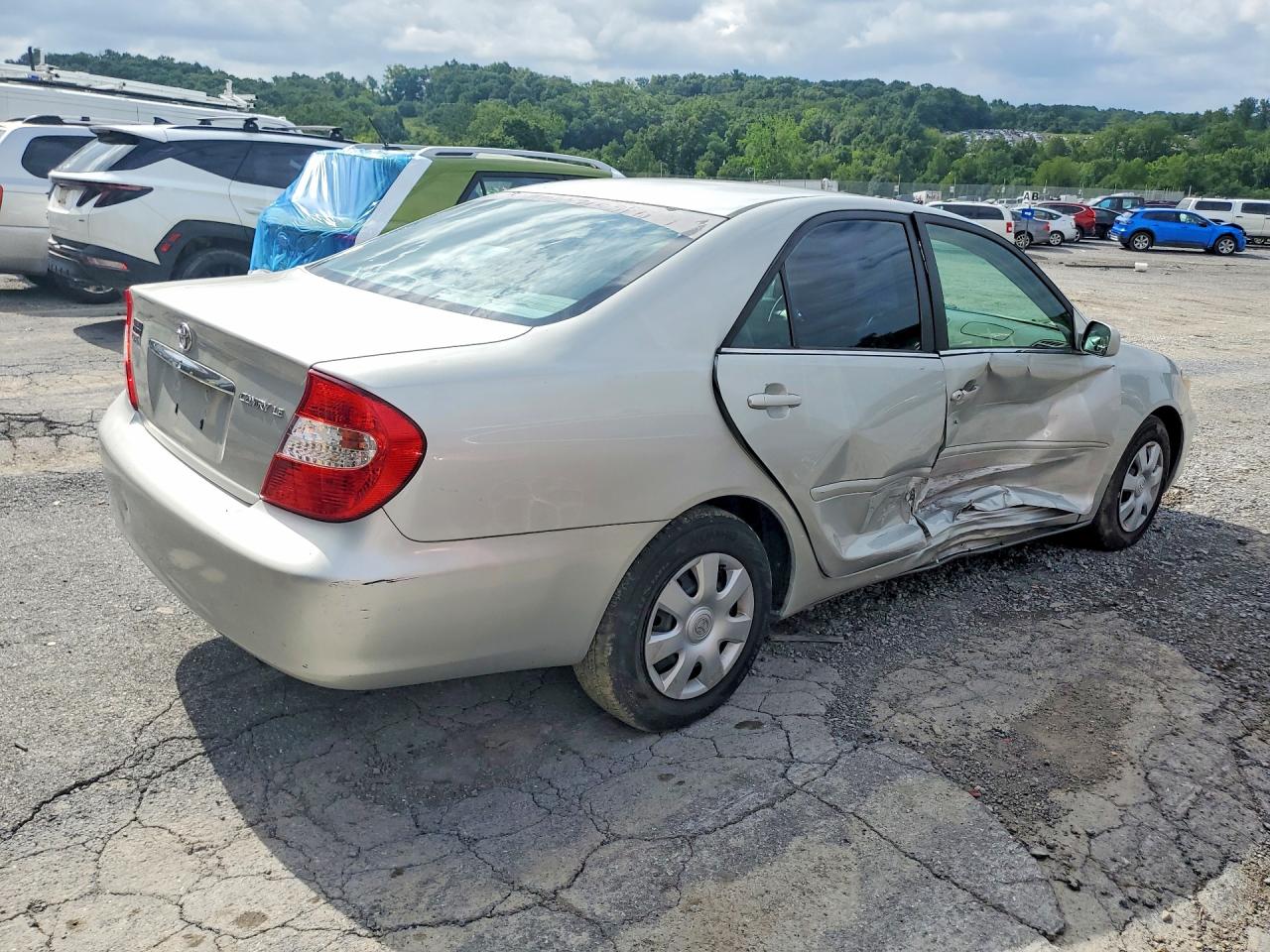 2003 Toyota Camry Le Silver vin: 4T1BE30K03U146100