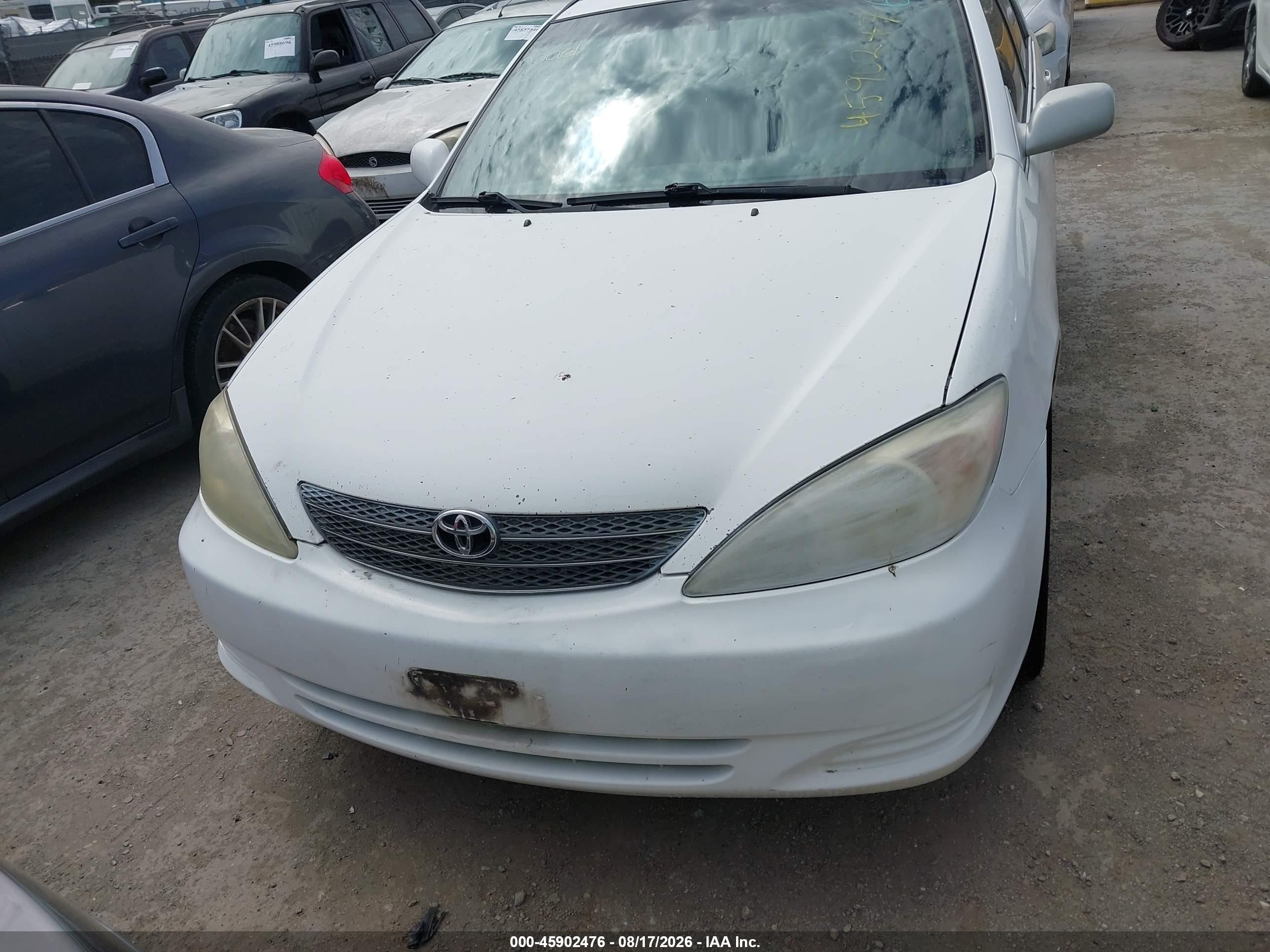 2003 Toyota Camry Le Белый vin: 4T1BE30K03U224861