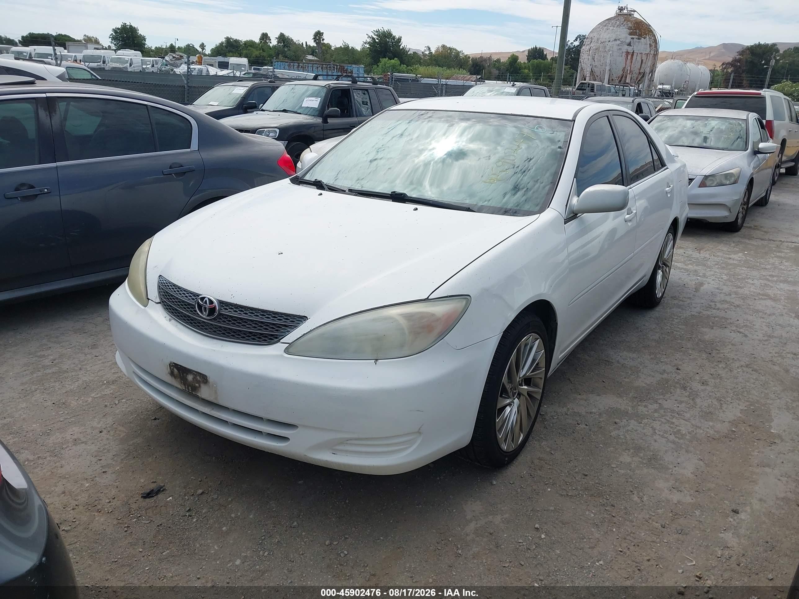 2003 Toyota Camry Le Белый vin: 4T1BE30K03U224861