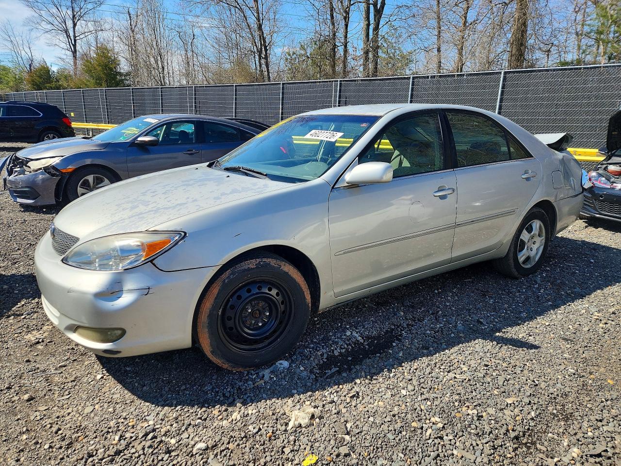 2003 Toyota Camry Xle Silver vin: 4T1BE30K03U696560