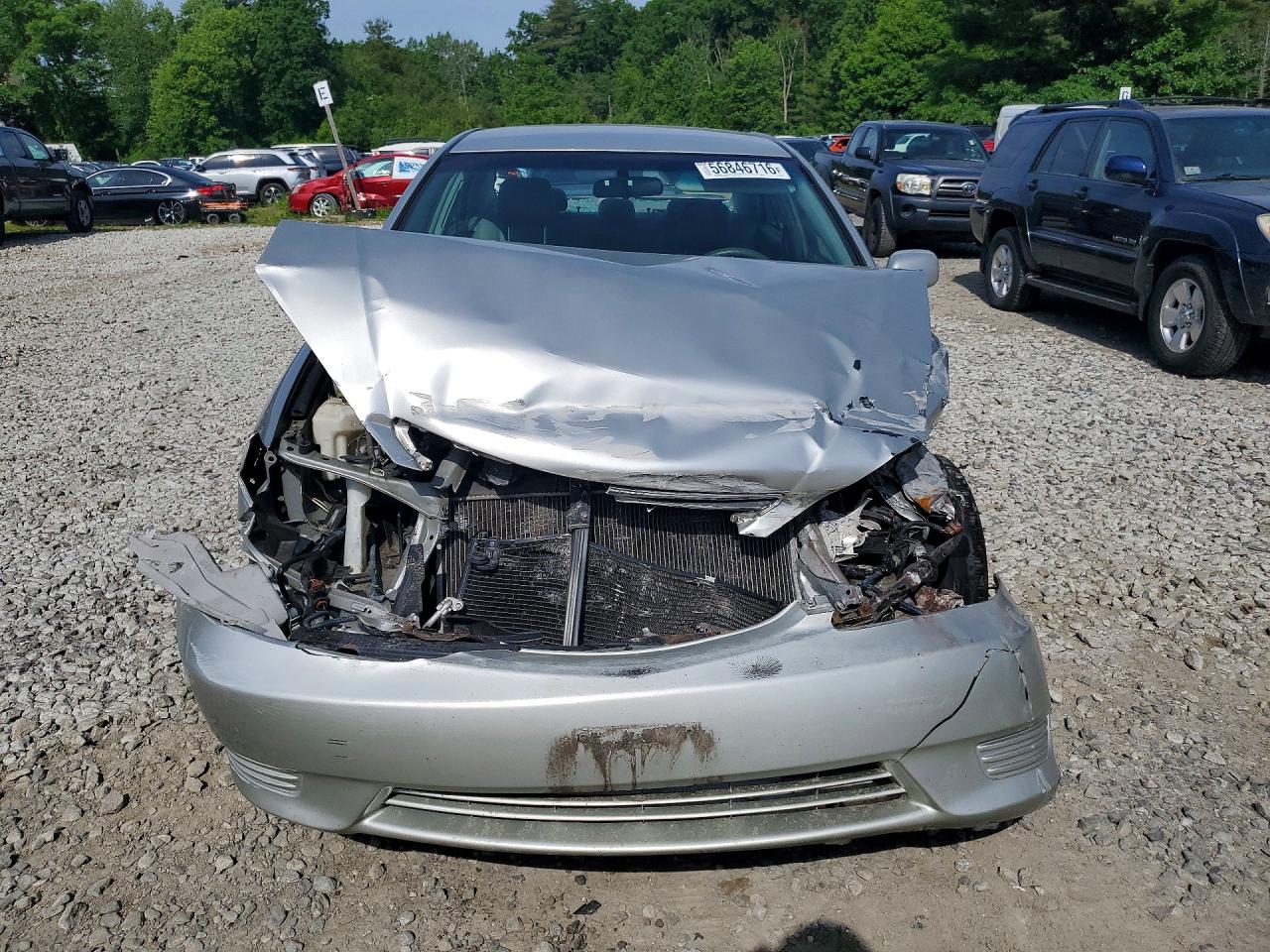 2005 Toyota Camry Le Gray vin: 4T1BE30K05U005546