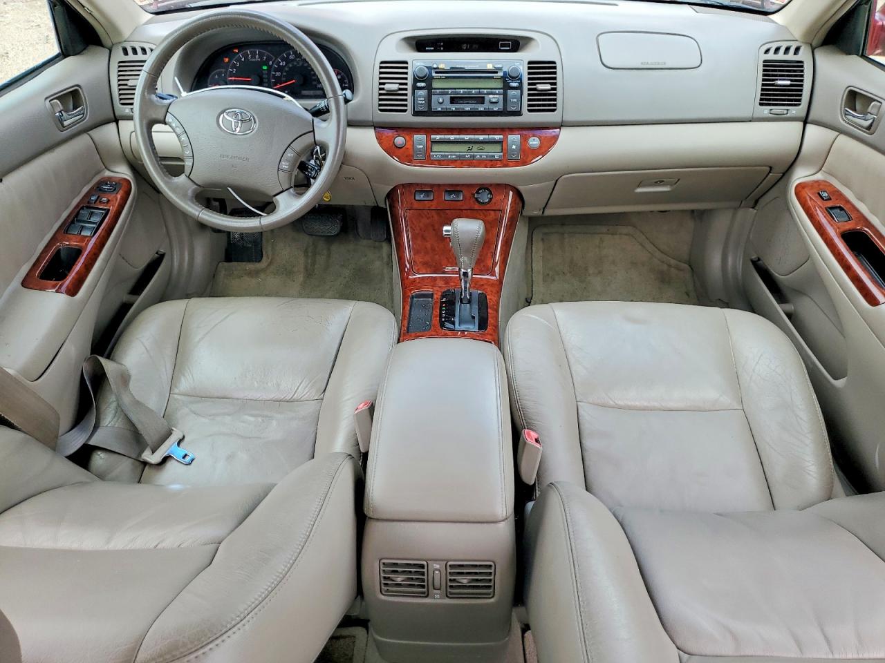2005 Toyota Camry Xle Red vin: 4T1BE30K05U011380