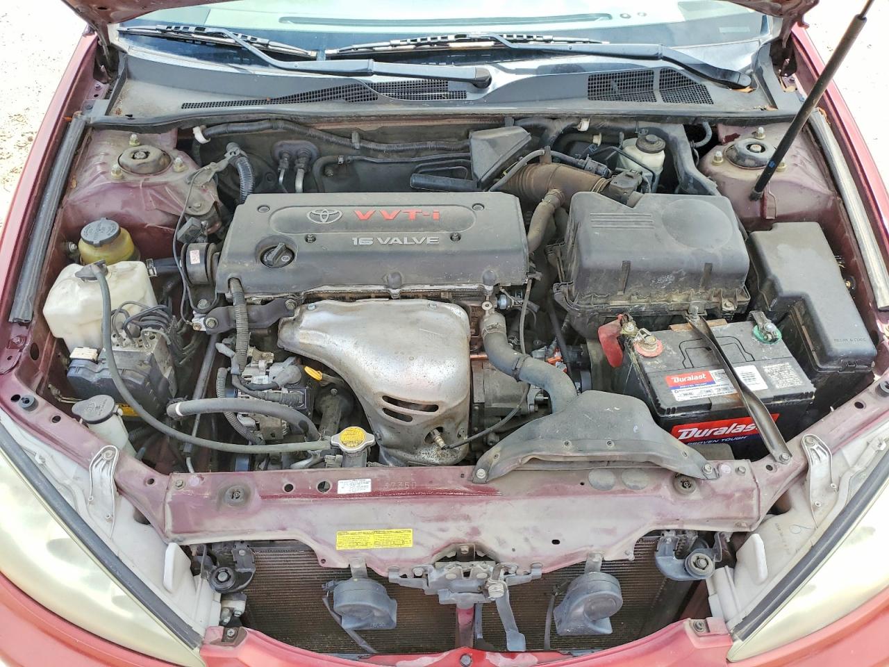 2005 Toyota Camry Xle Red vin: 4T1BE30K05U011380