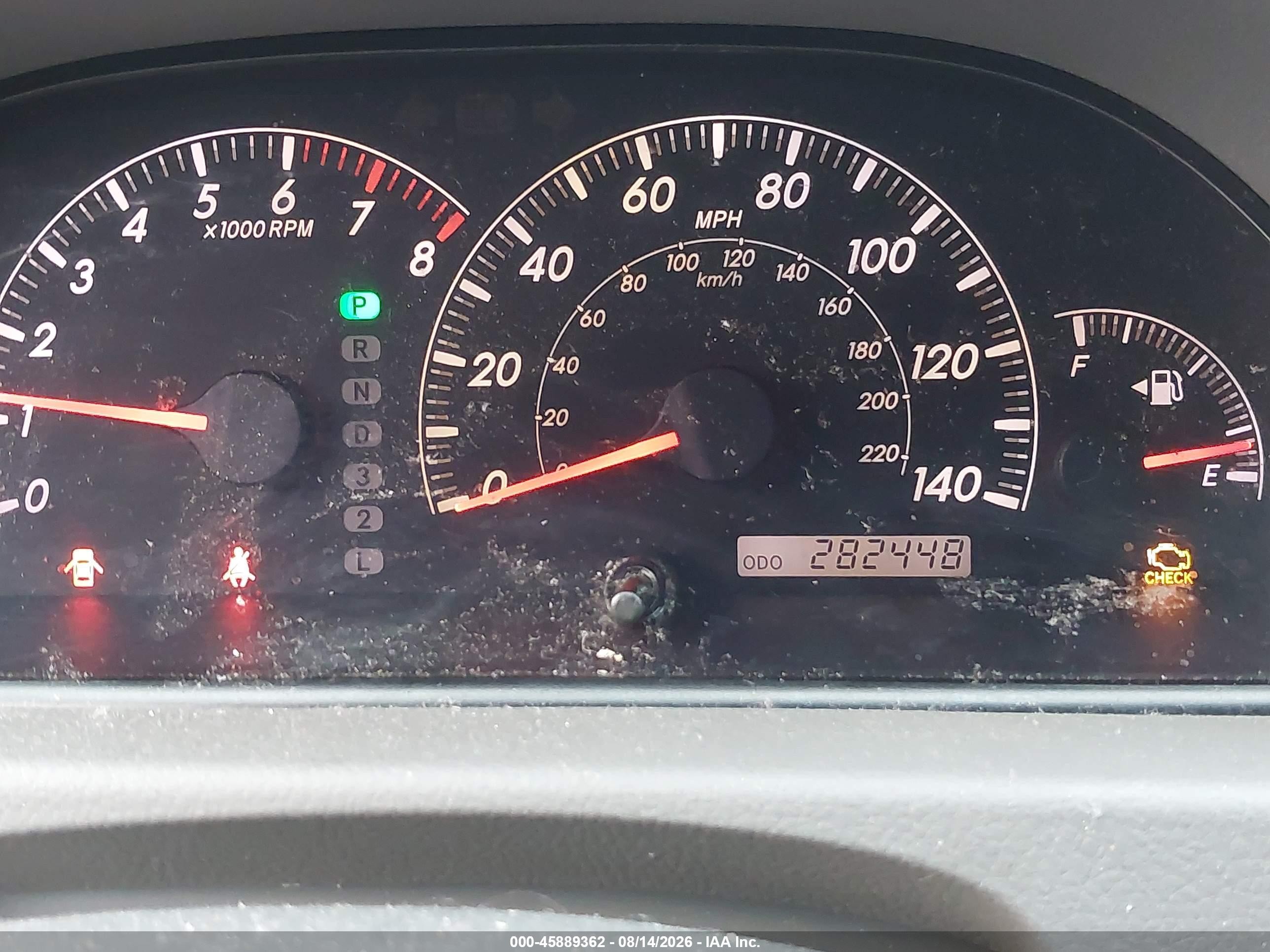 2005 Toyota Camry Le Blue vin: 4T1BE30K05U386900