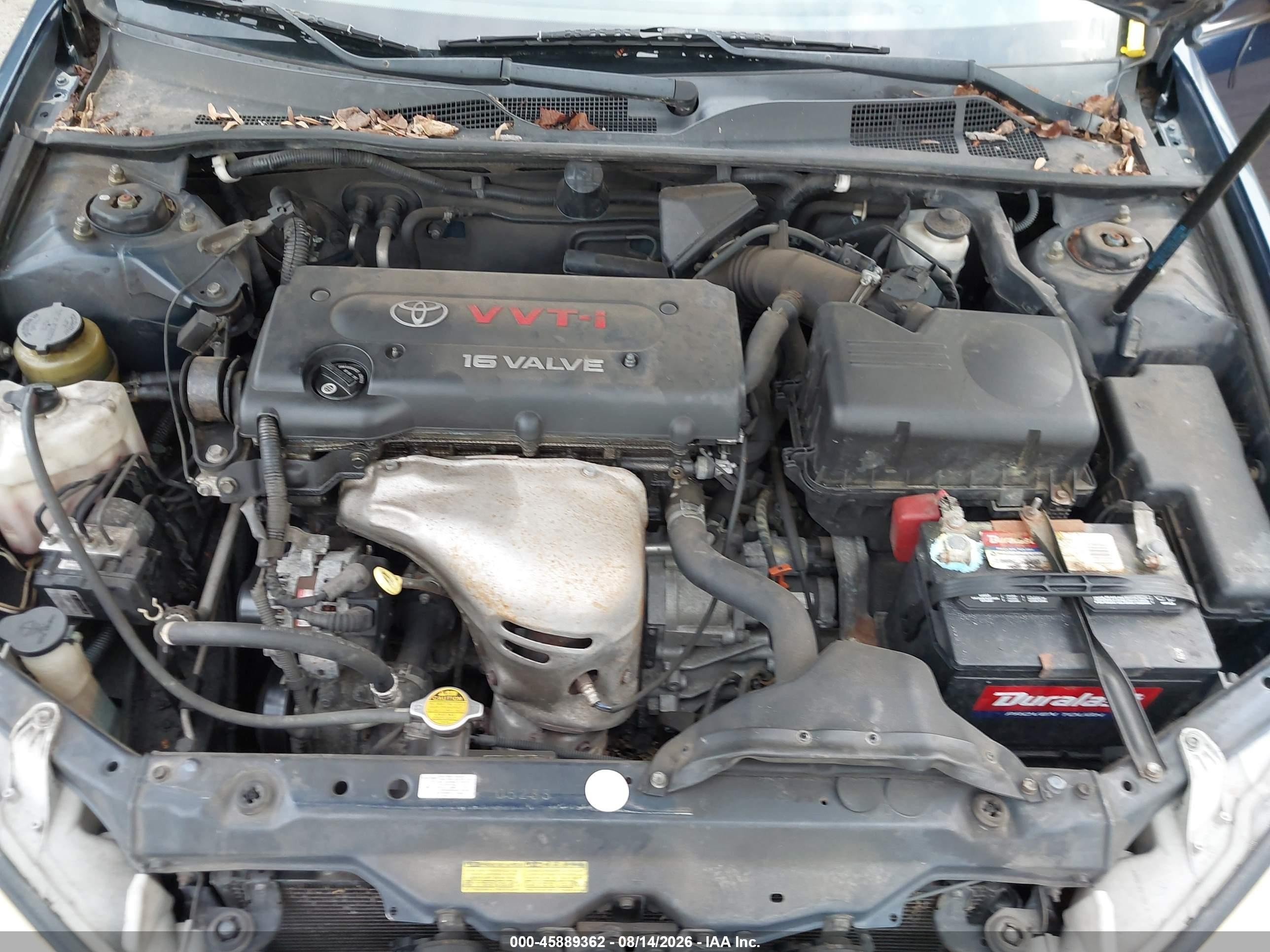 2005 Toyota Camry Le Blue vin: 4T1BE30K05U386900
