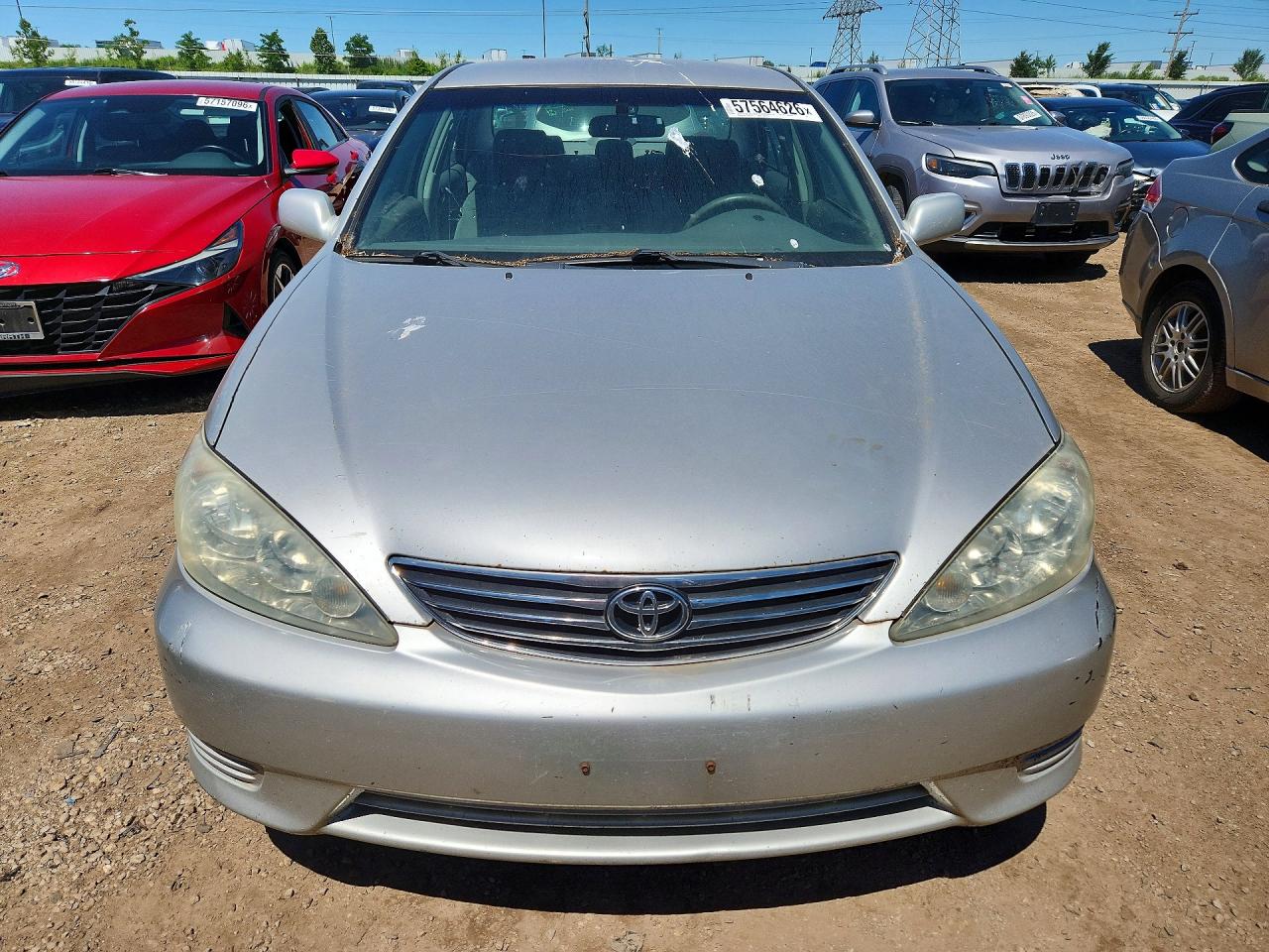 2006 Toyota Camry Silver vin: 4T1BE30K06U107043