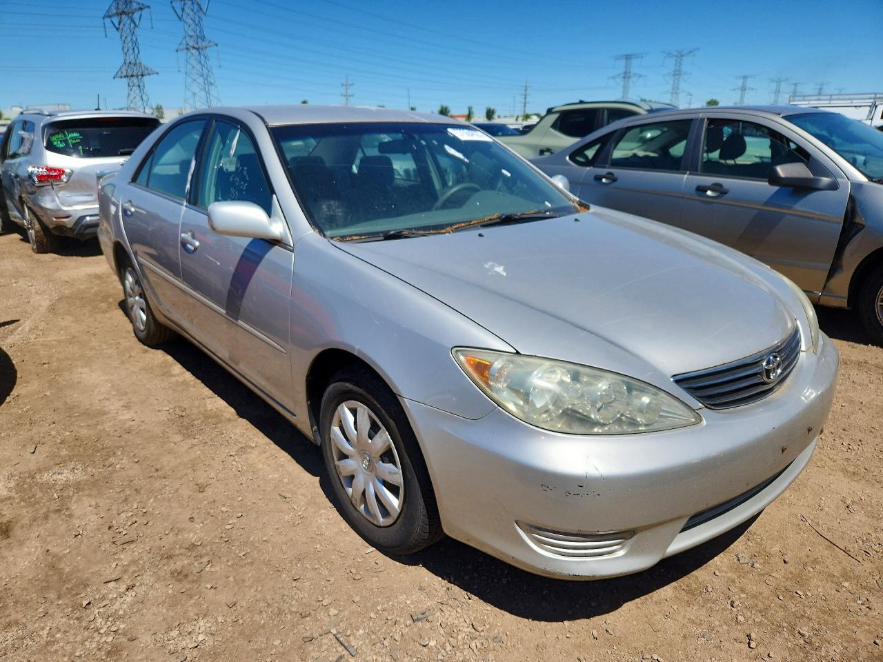 2006 Toyota Camry Silver vin: 4T1BE30K06U107043